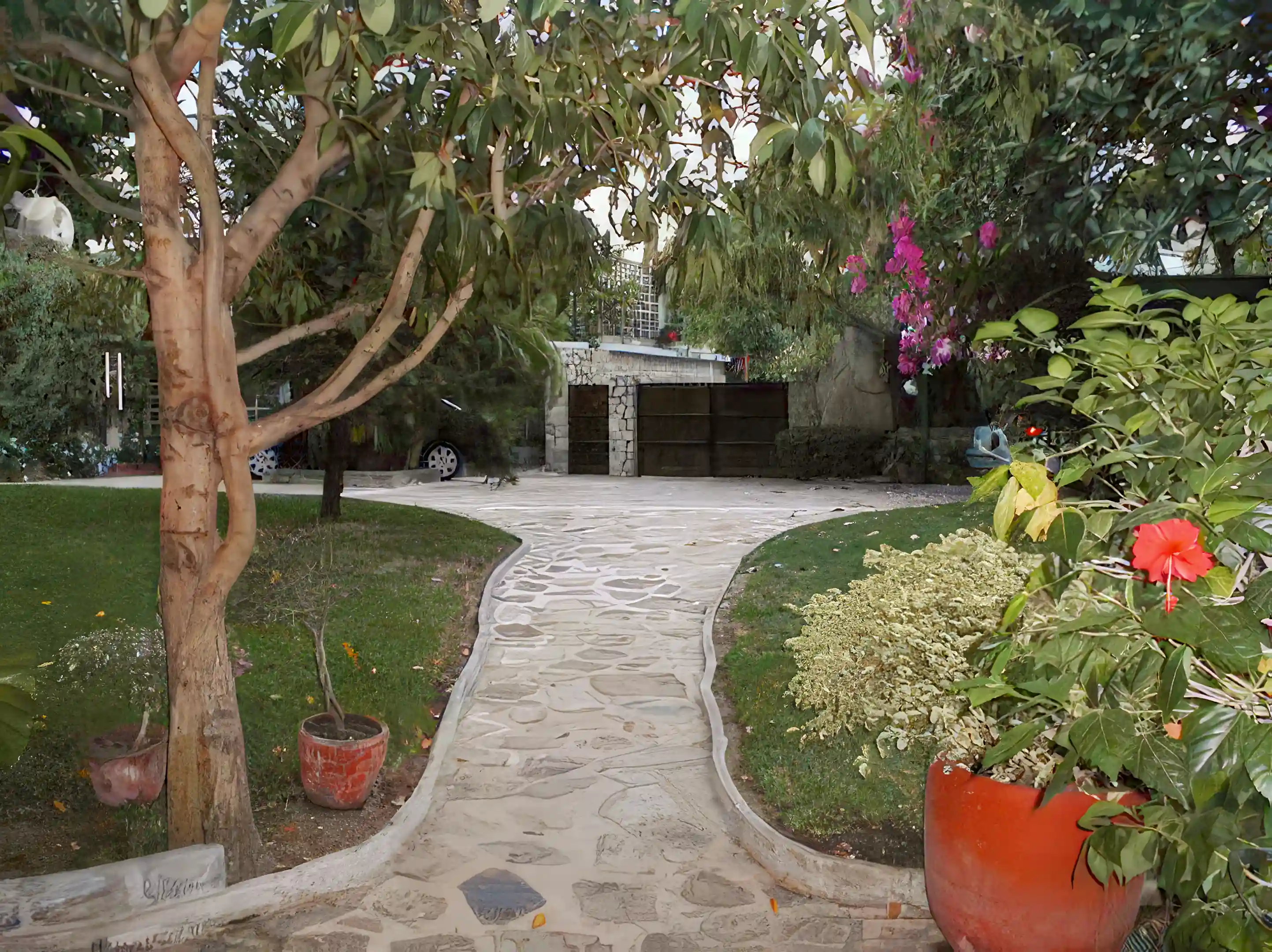 Entrance and Parking