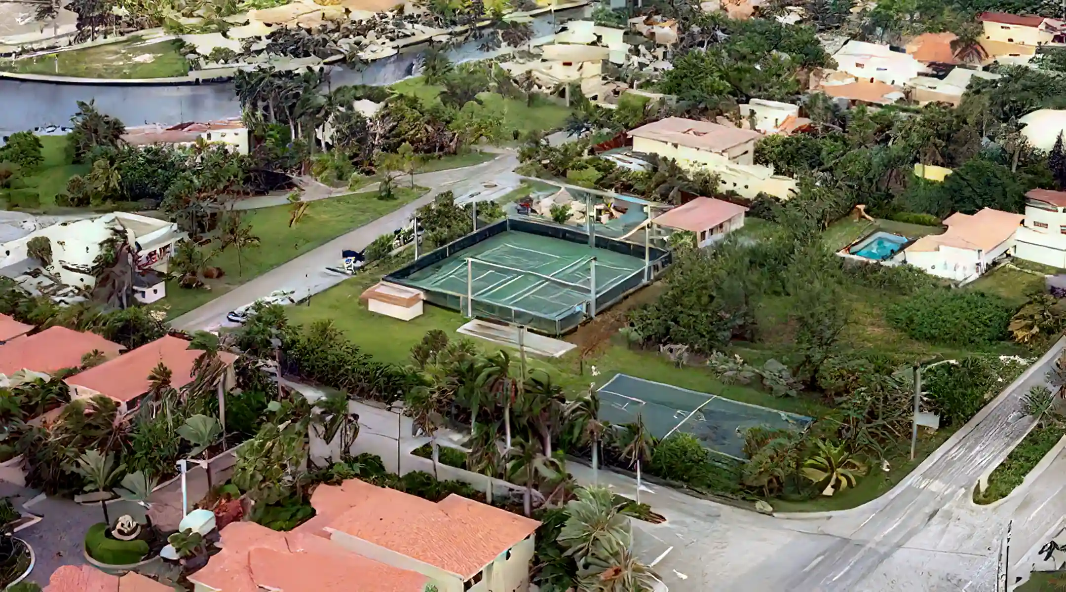Golden Beach Aerial View