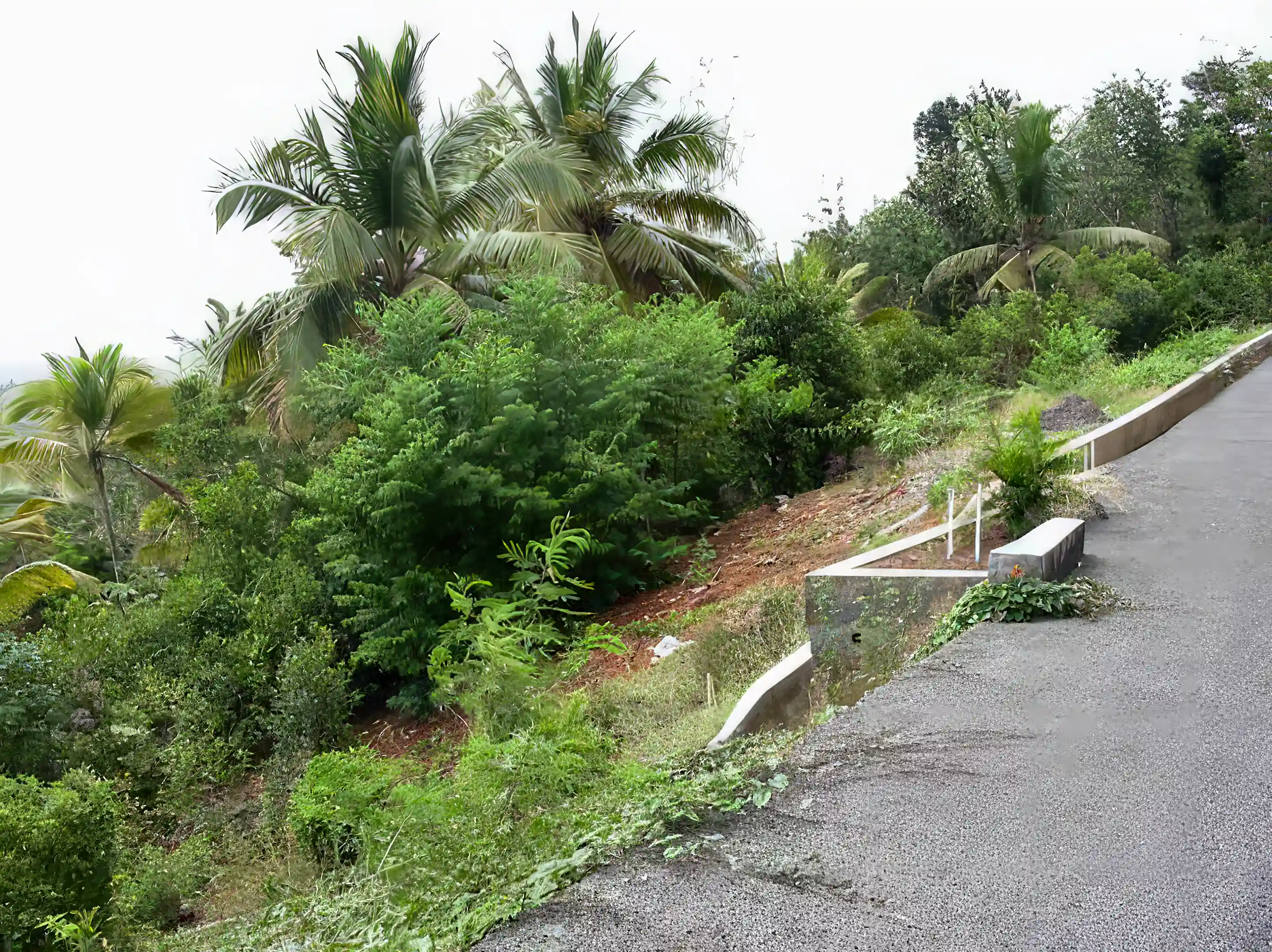 Top Road with built in drainage