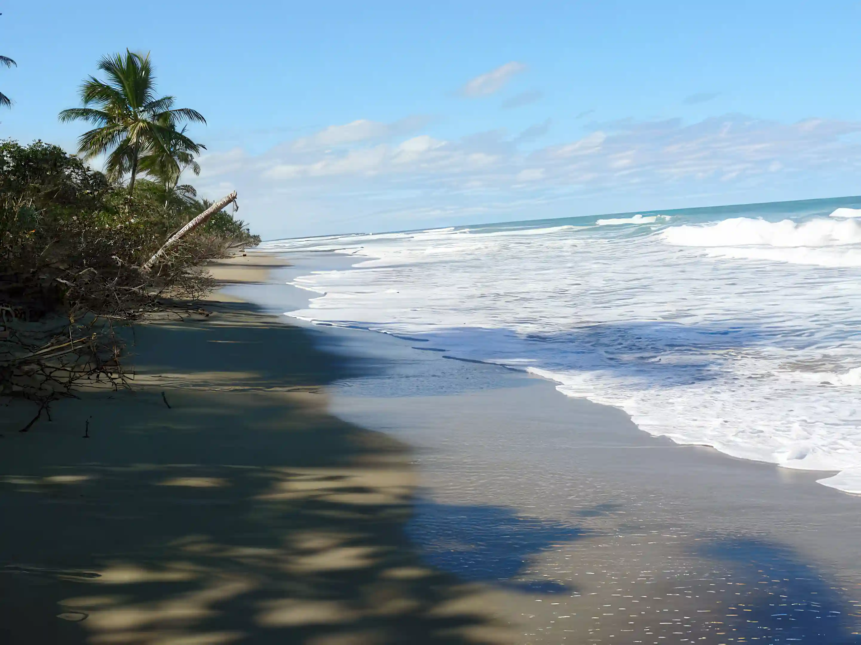 View directly in front looking west towards Cabarete.