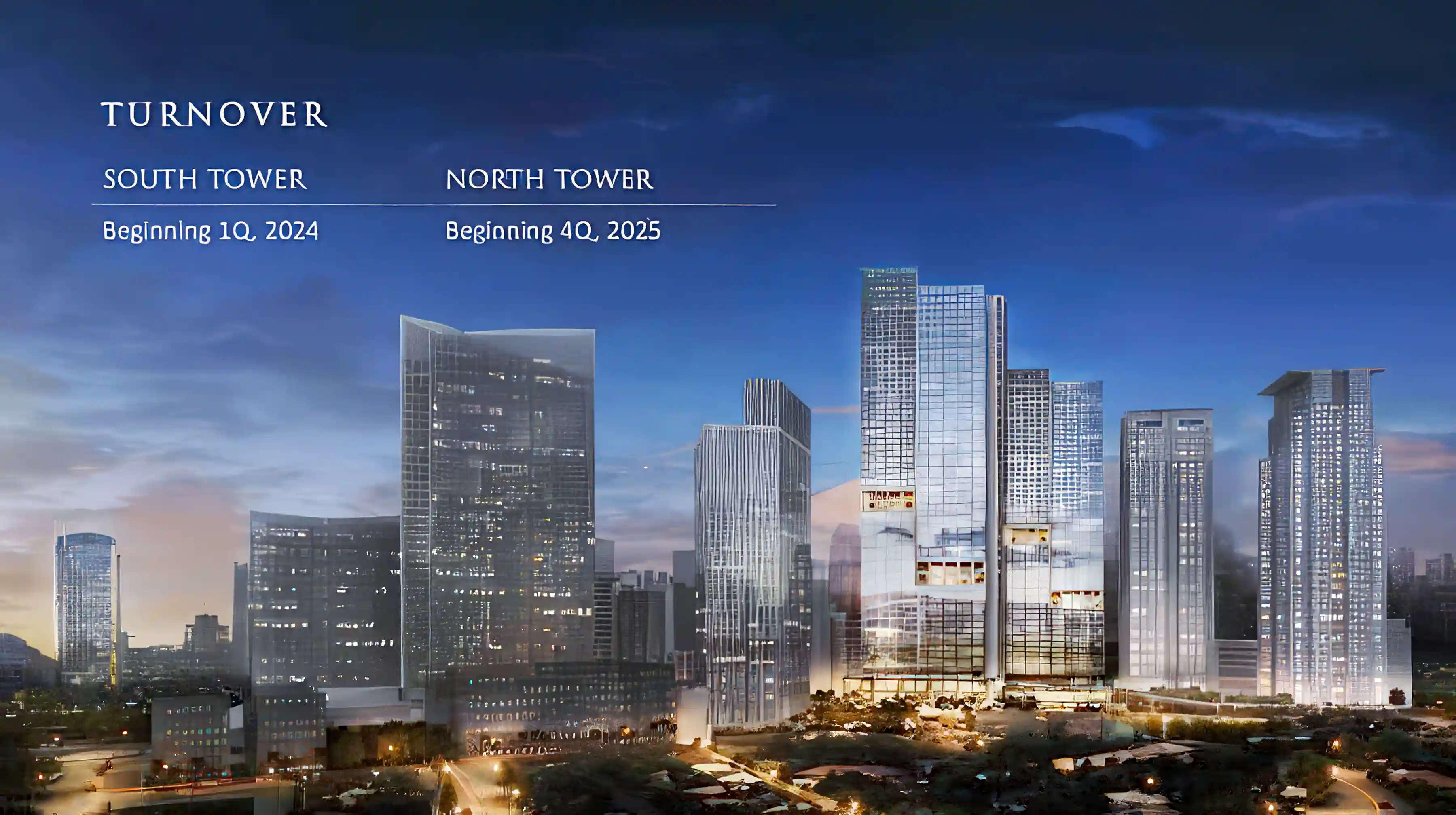 Park Central Towers - Turnover Dates