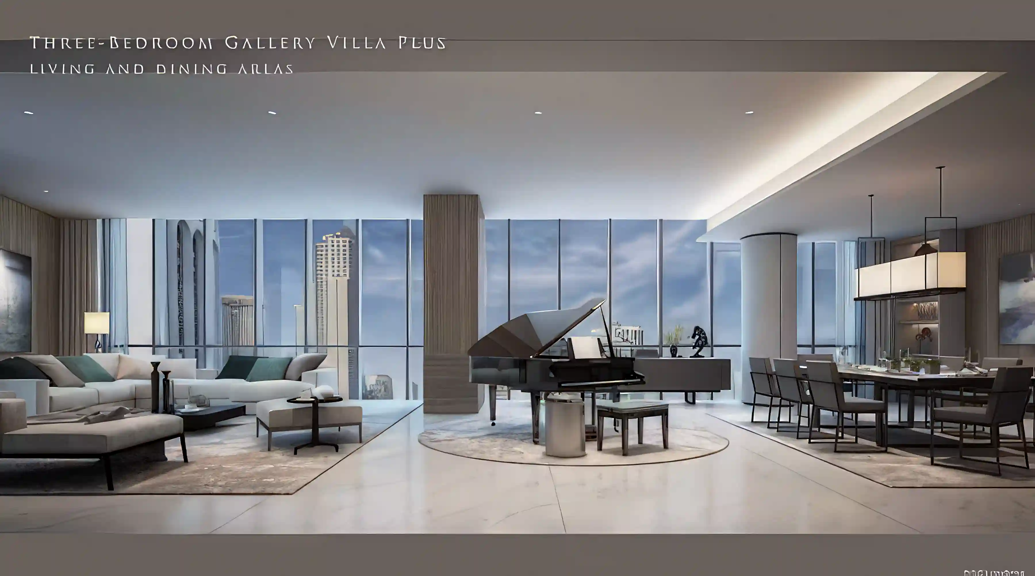 Park Central Towers - 3BR Gallery Villa Plus Living and...