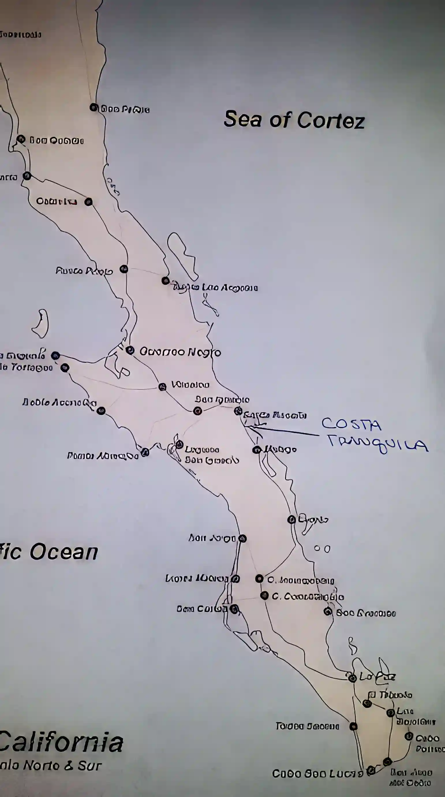 Beachfront Lots for Sale in North of Mulege, San Bruno/Punta San Rafeal