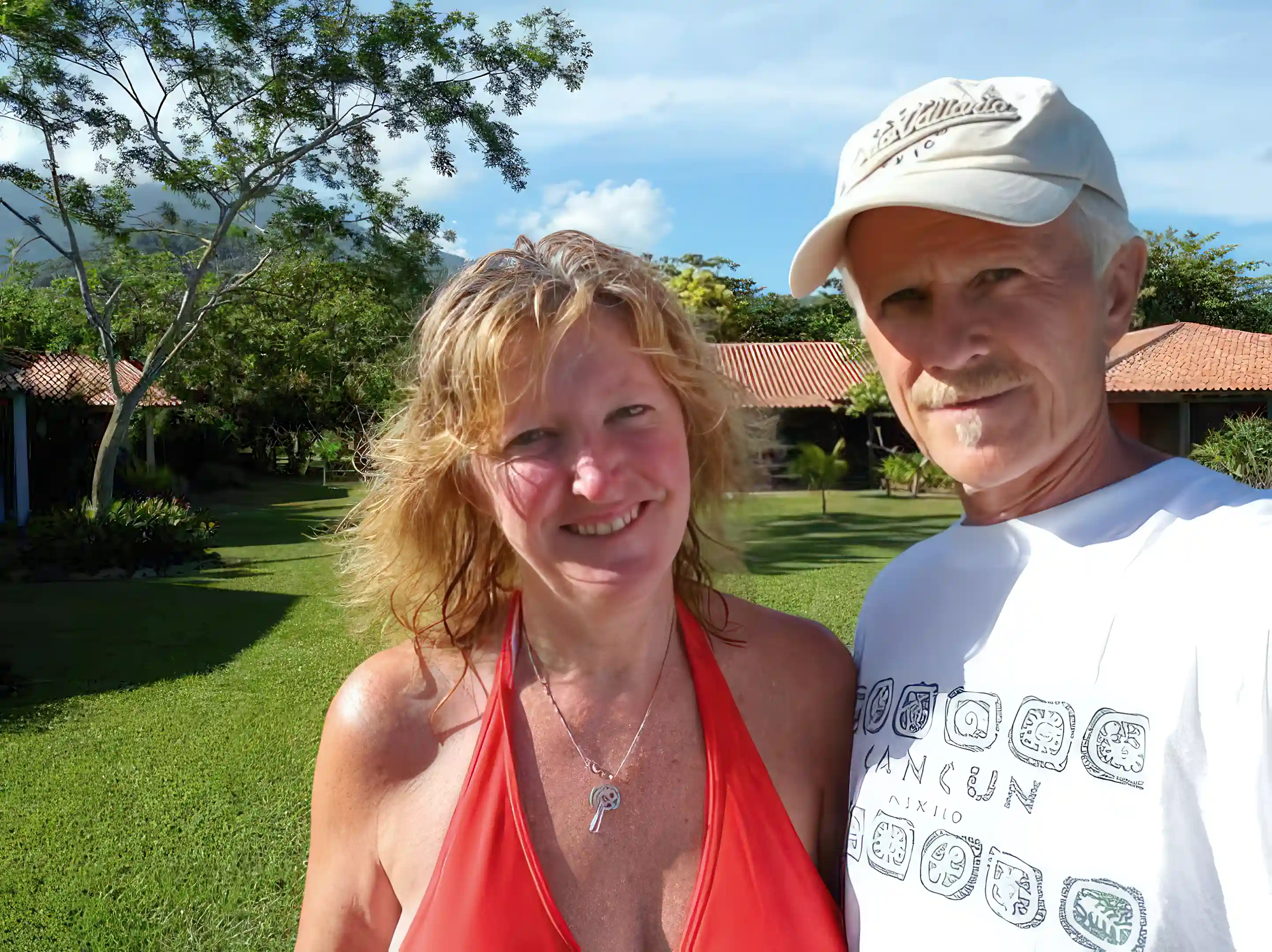 Linda and Larry, the proud owners/operators.