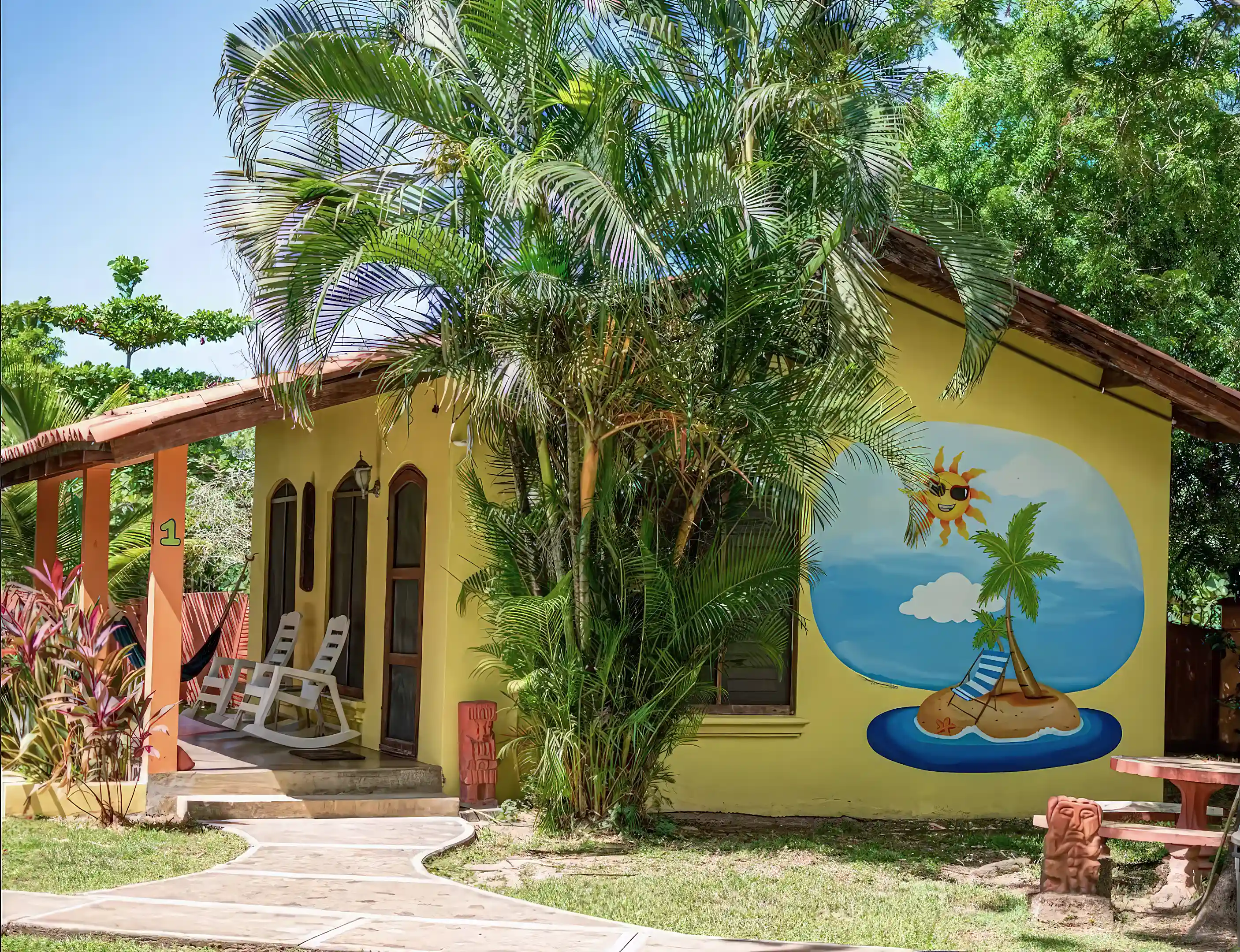 Tranquility bay beach cabana