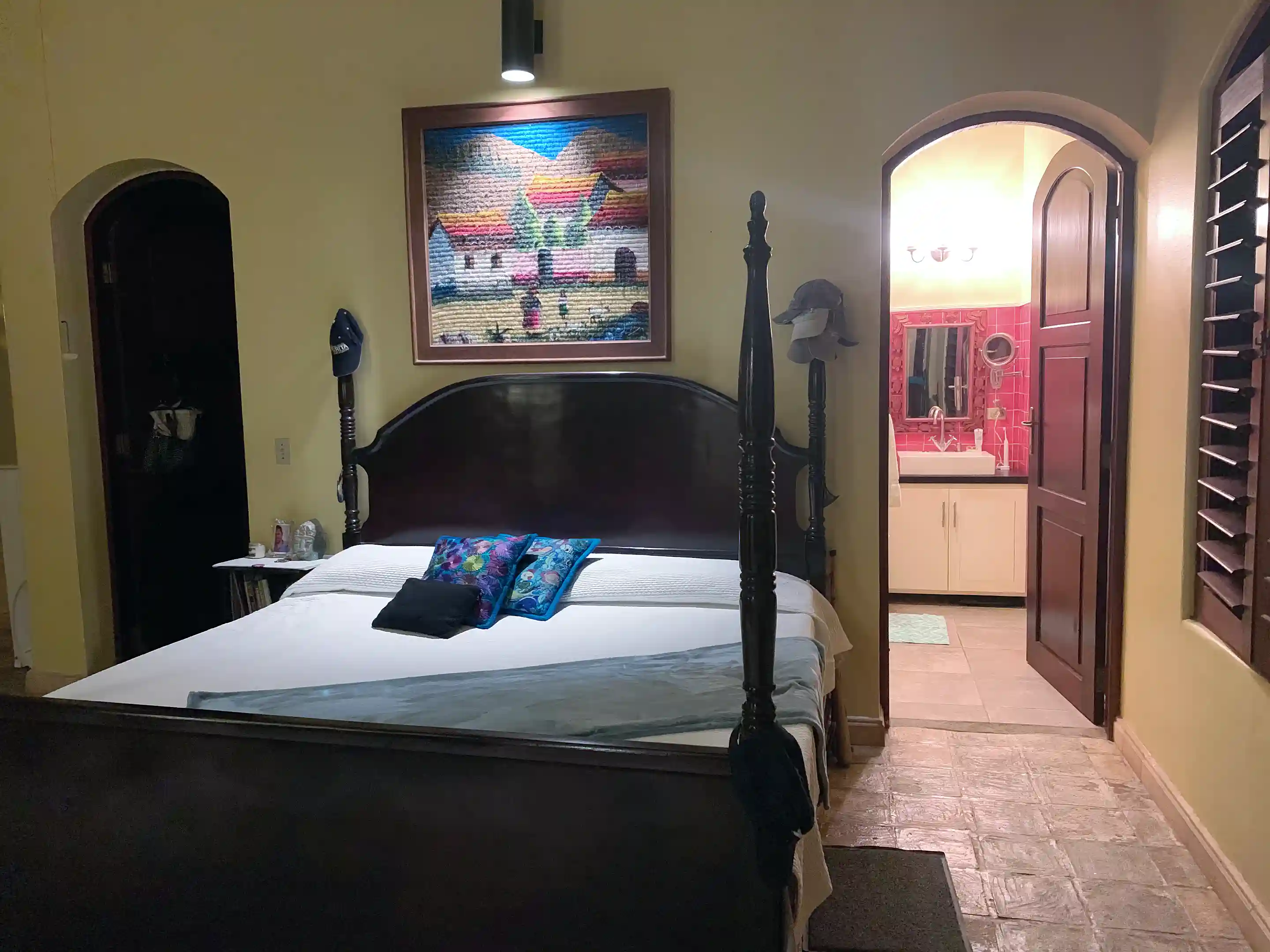 Main Adobe home bedroom