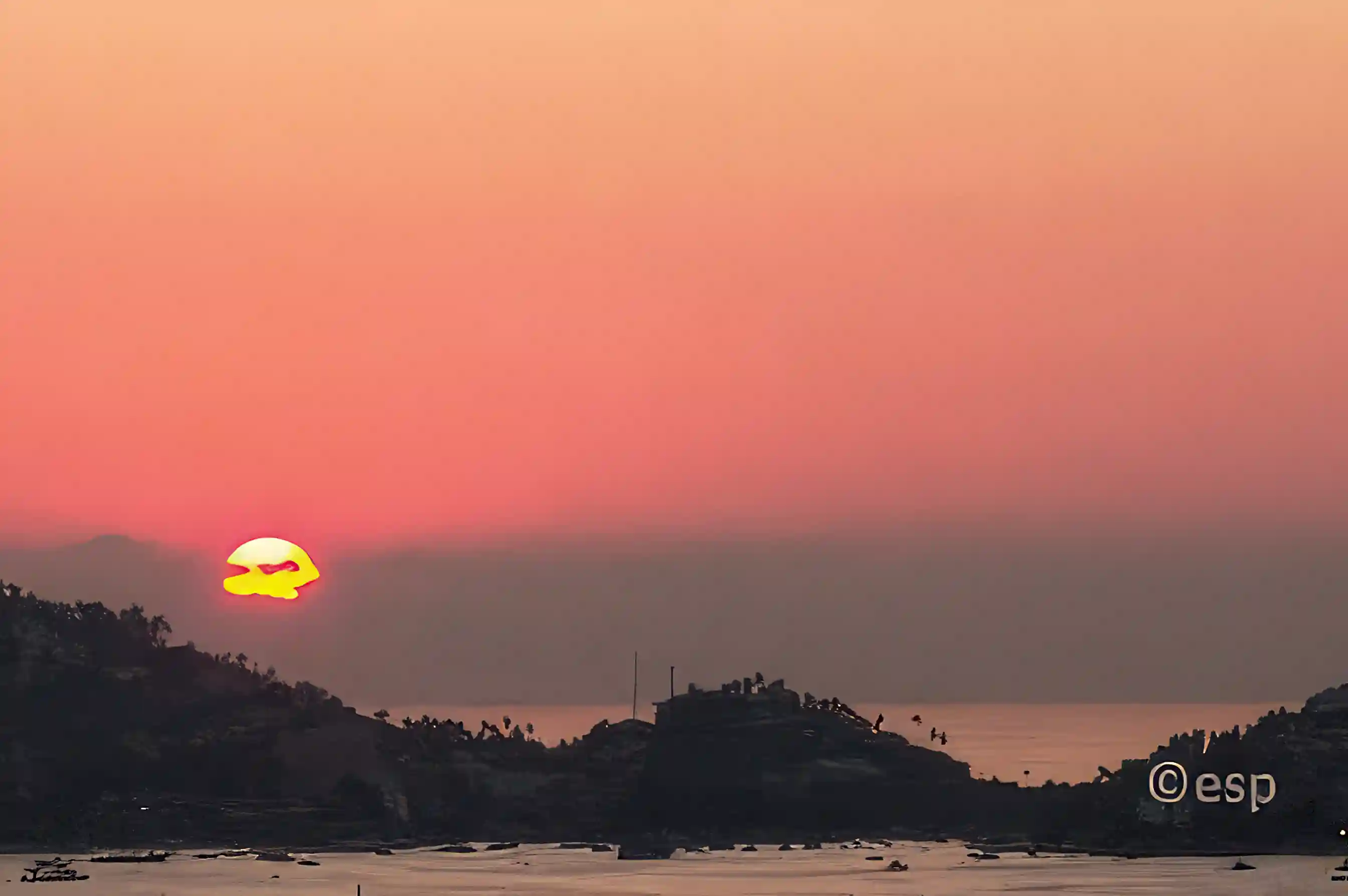 28. Sunset as seen from our condo. Your place...