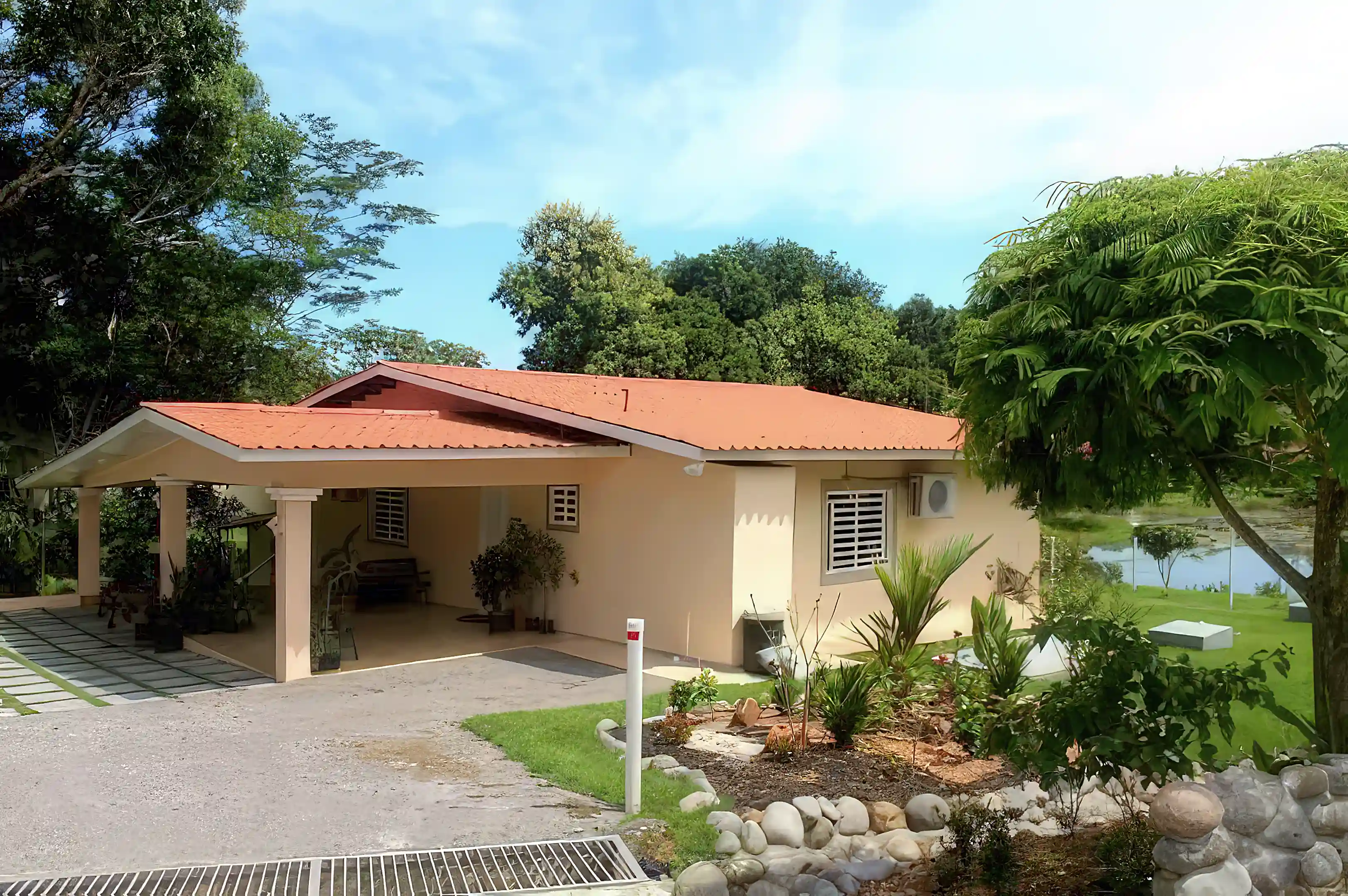 Lakefront House for Sale in David, Chiriqui, Panama