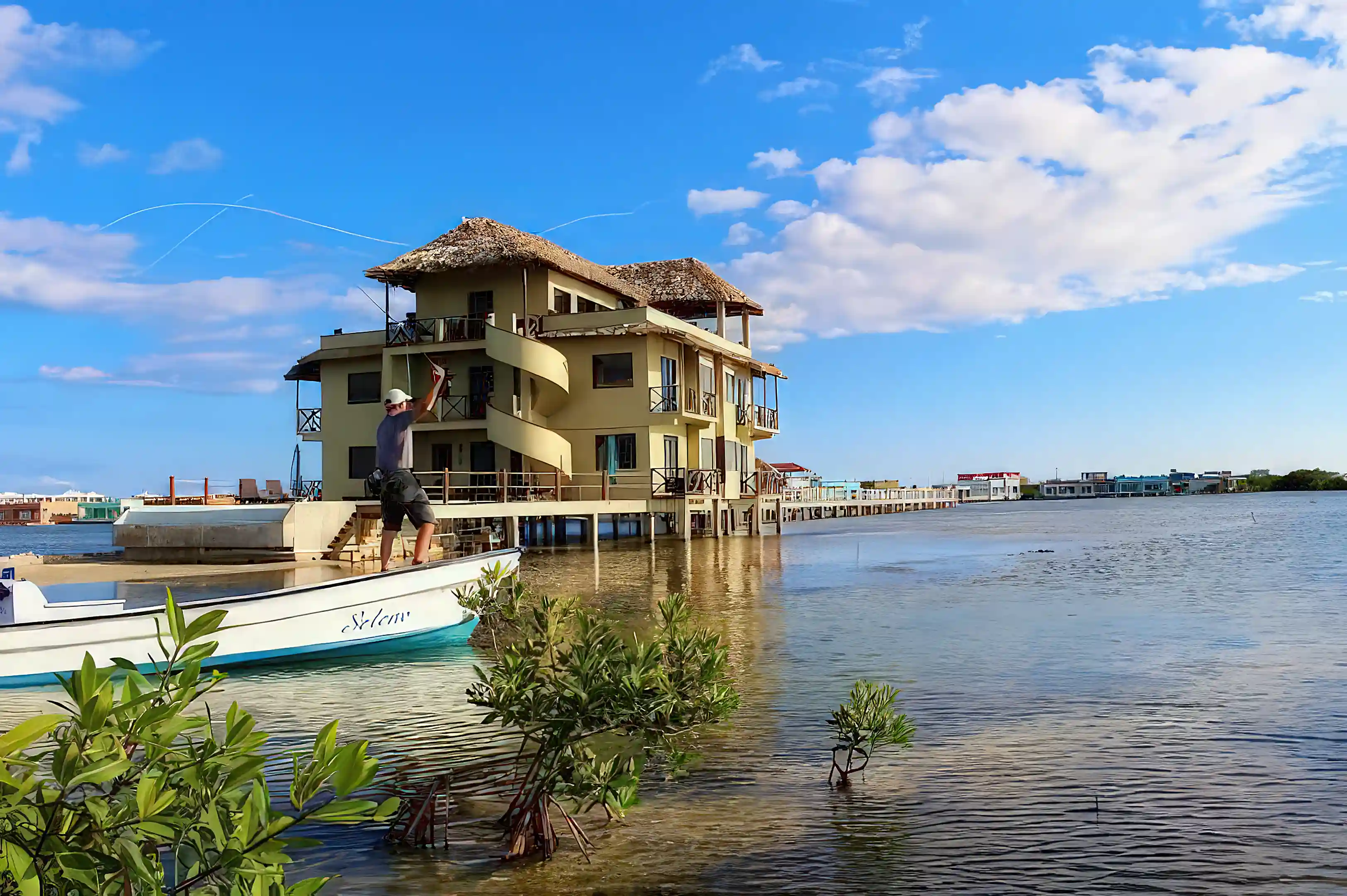 Overwater Condo for Sale in Lina Point, San Pedro, Ambergris Caye, Belize Viviun