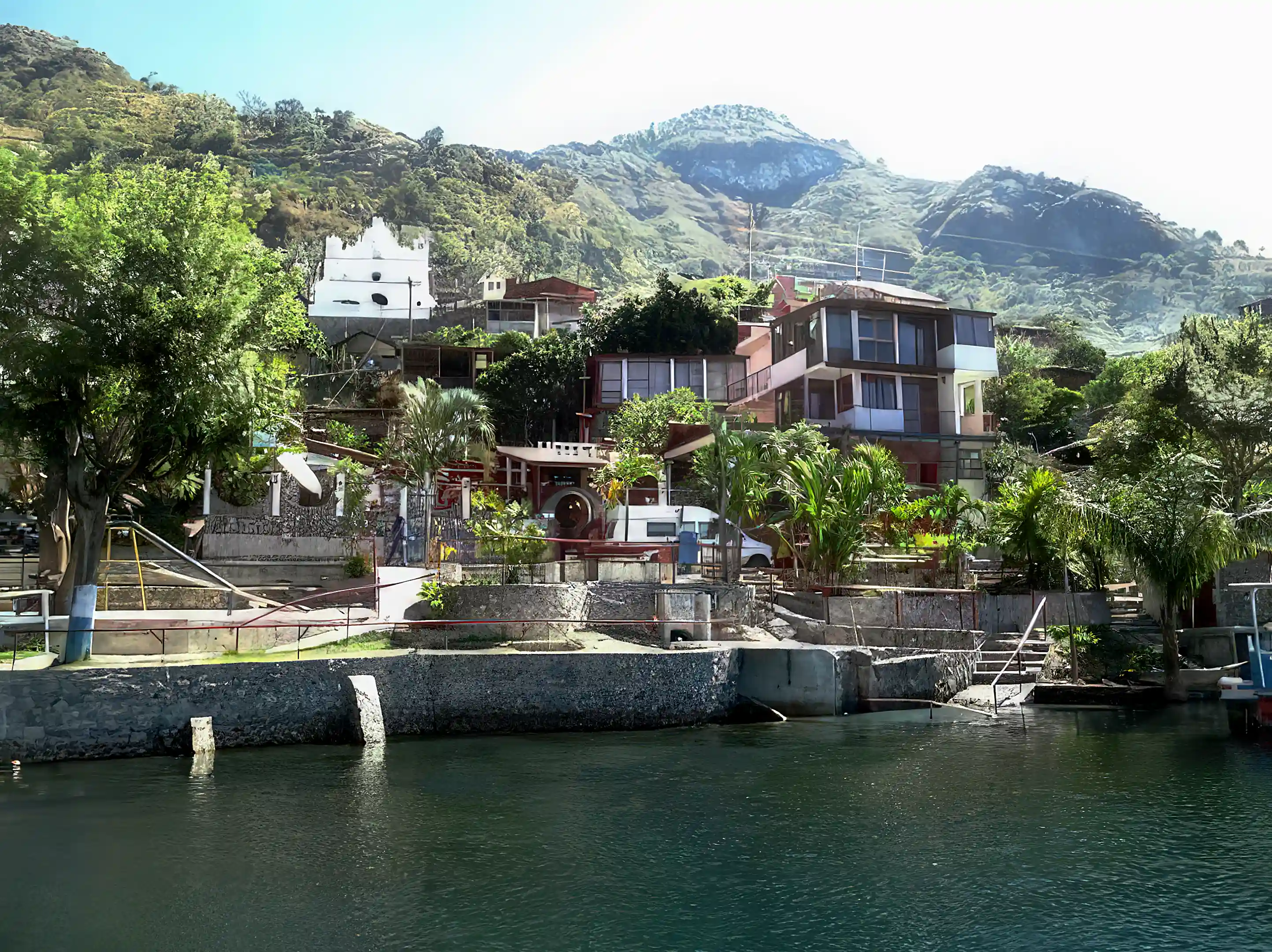 Lakefront Hotel for Sale in Calle De La Playa, San Antonio Palopo