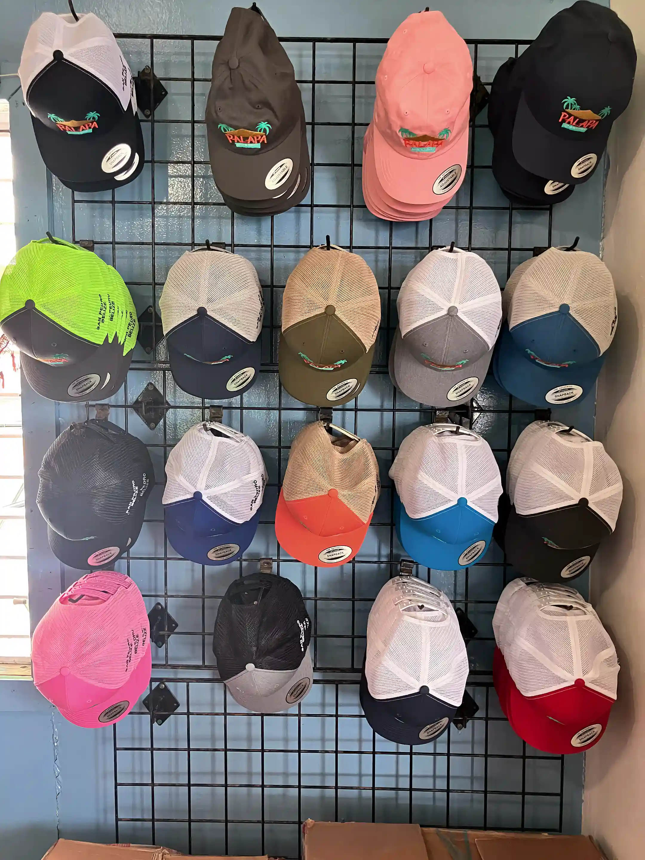 Full line of caps, shirts and more in our gift...