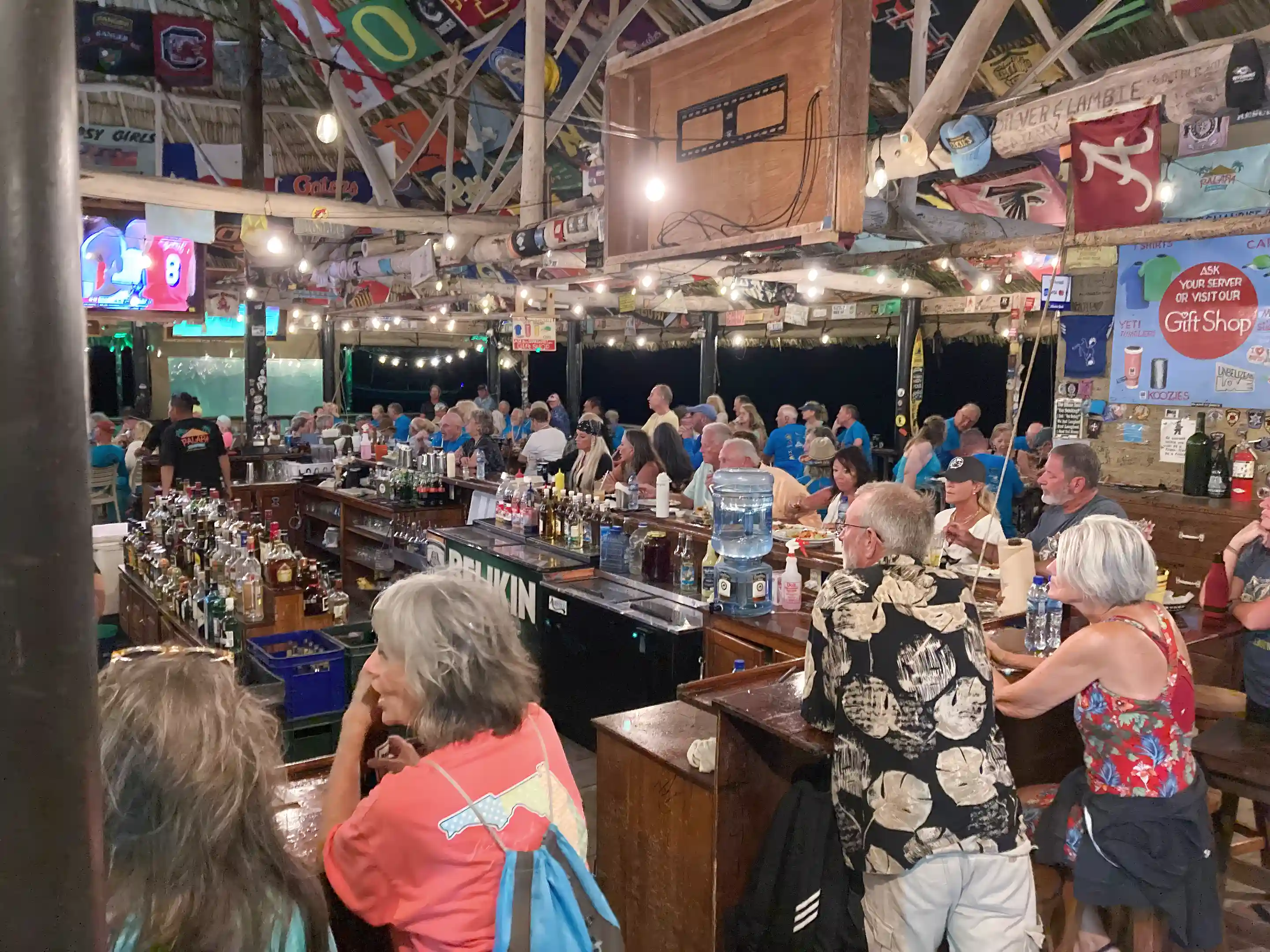 Guests enjoy live music nightly