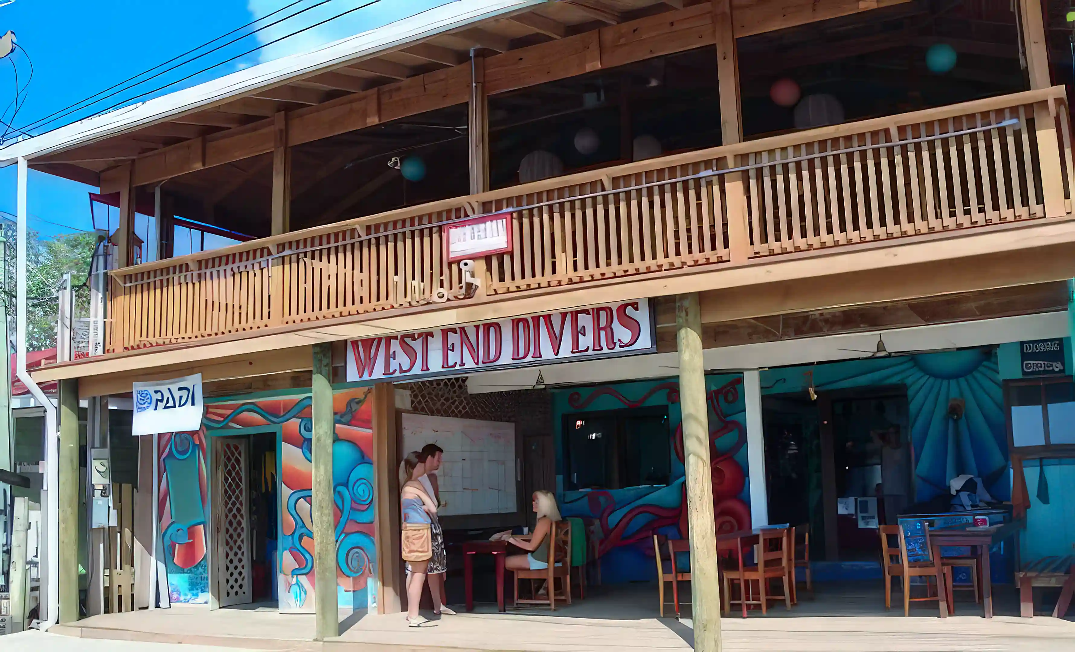Waterfront Dive Shop Business for Sale in West End Main Road, Roatan, Bay Islands, Honduras