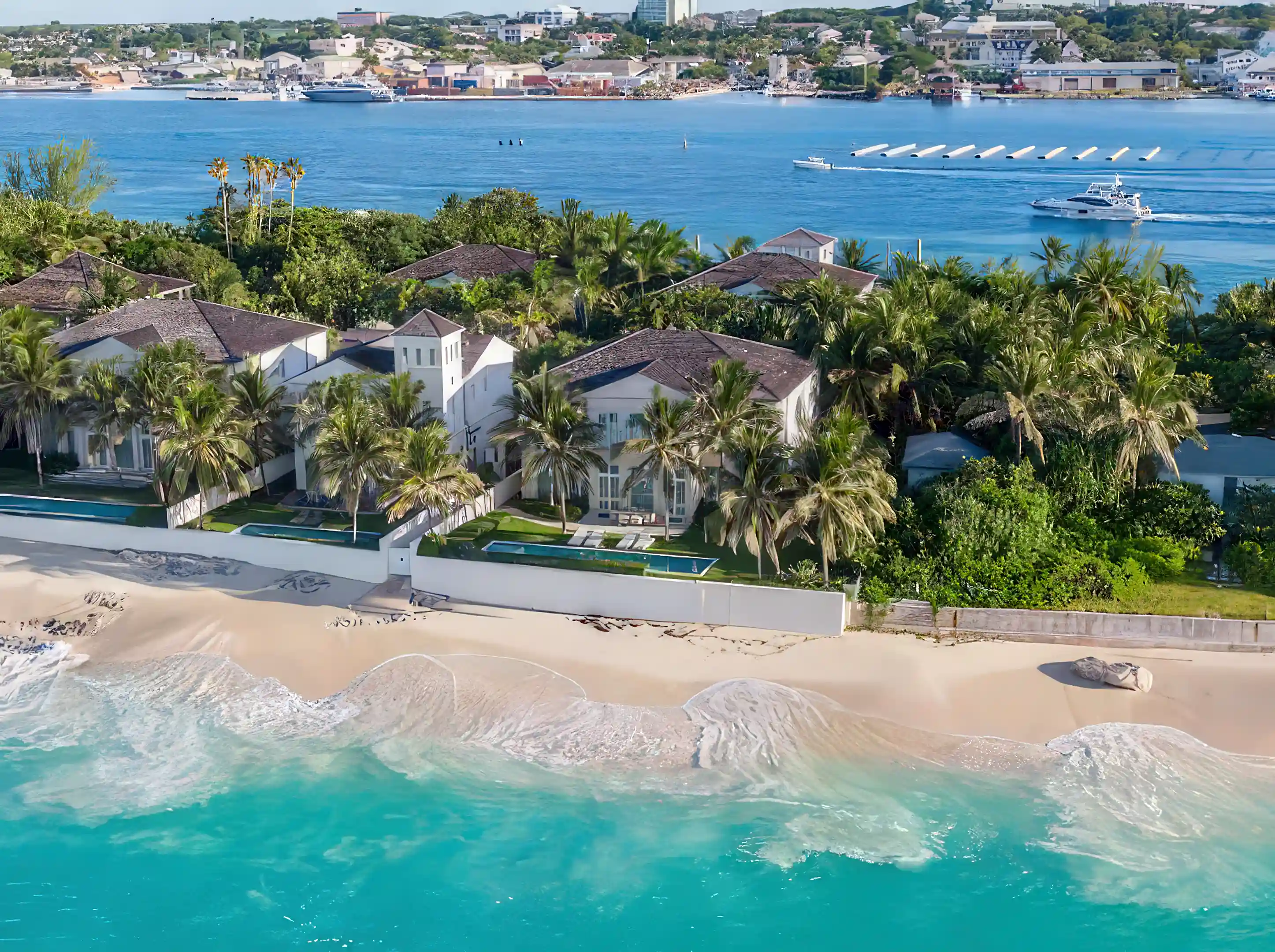 Luxury Beach Villa for Sale in Paradise Island, Bahamas