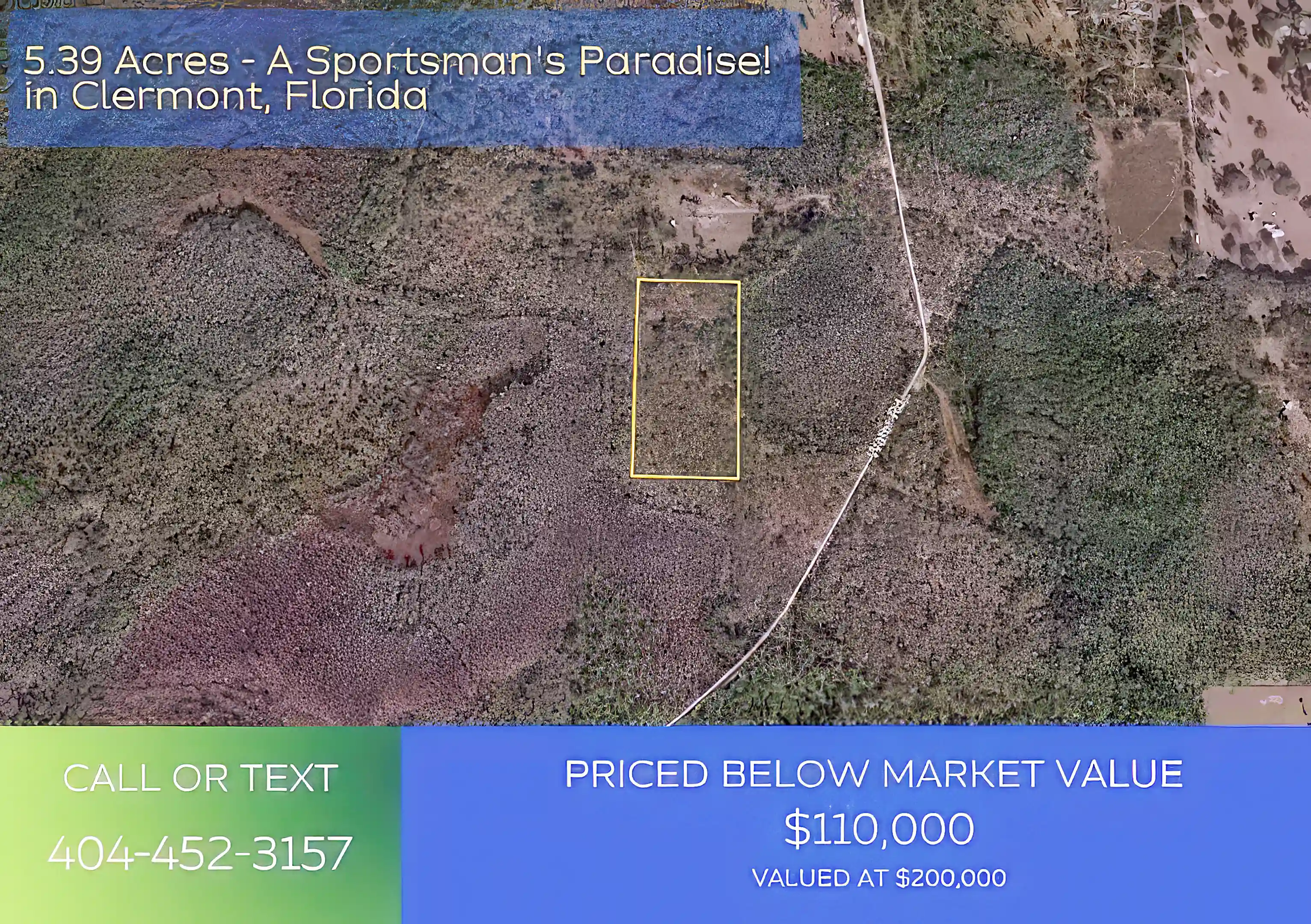 Raw Land for Sale in 0 Water Road, Clermont, Florida, USA