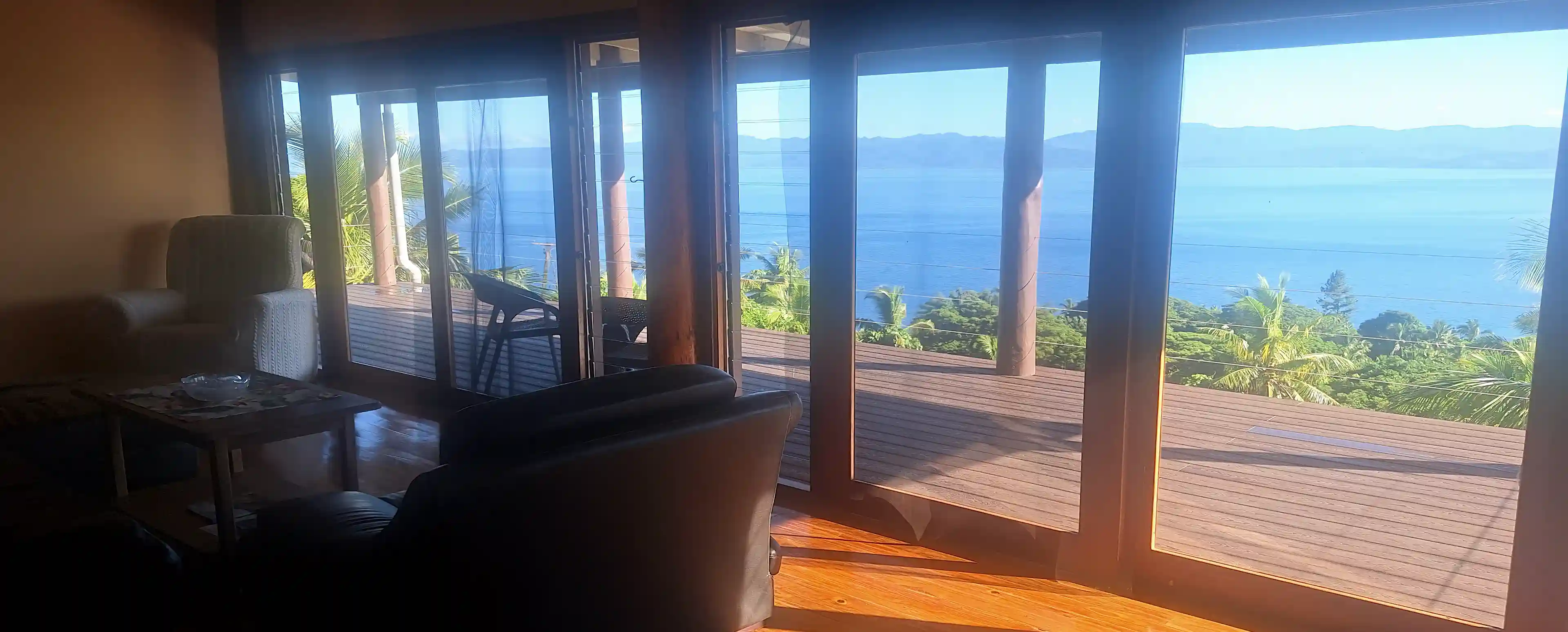 View from living room