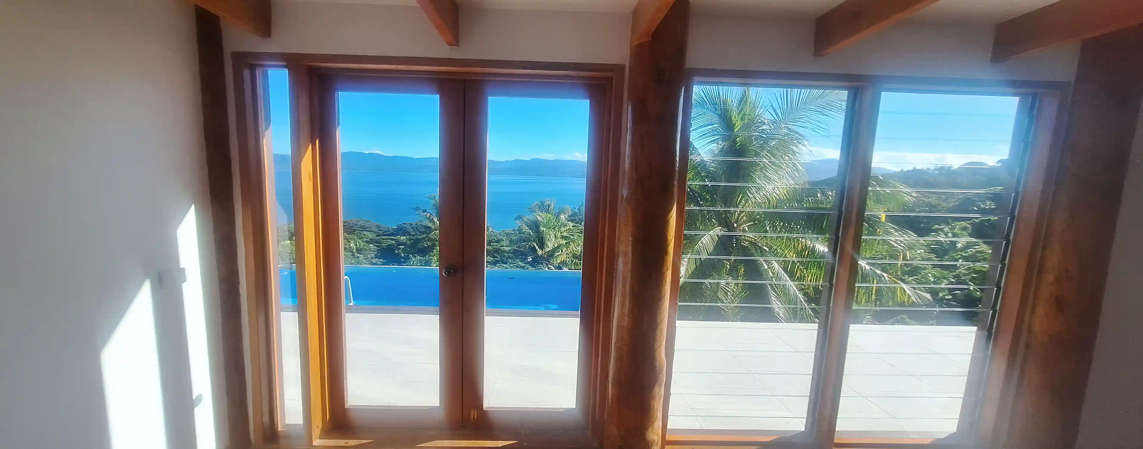 View from bedroom 3
