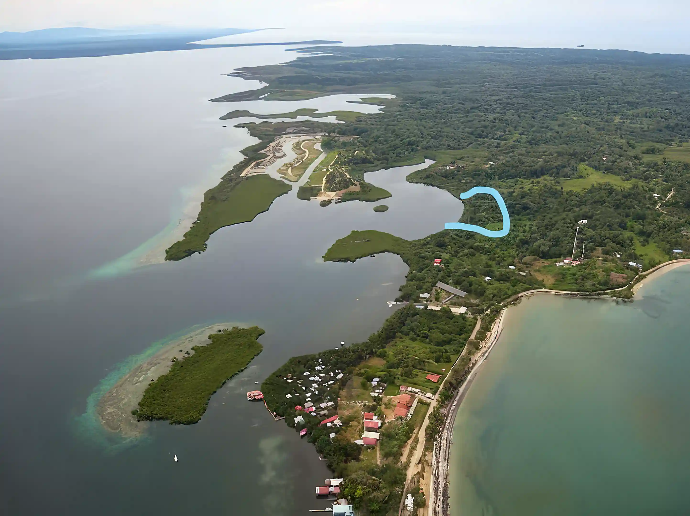 Elevated Waterfront Land for Sale in Bocas Del Toro, Panama Viviun