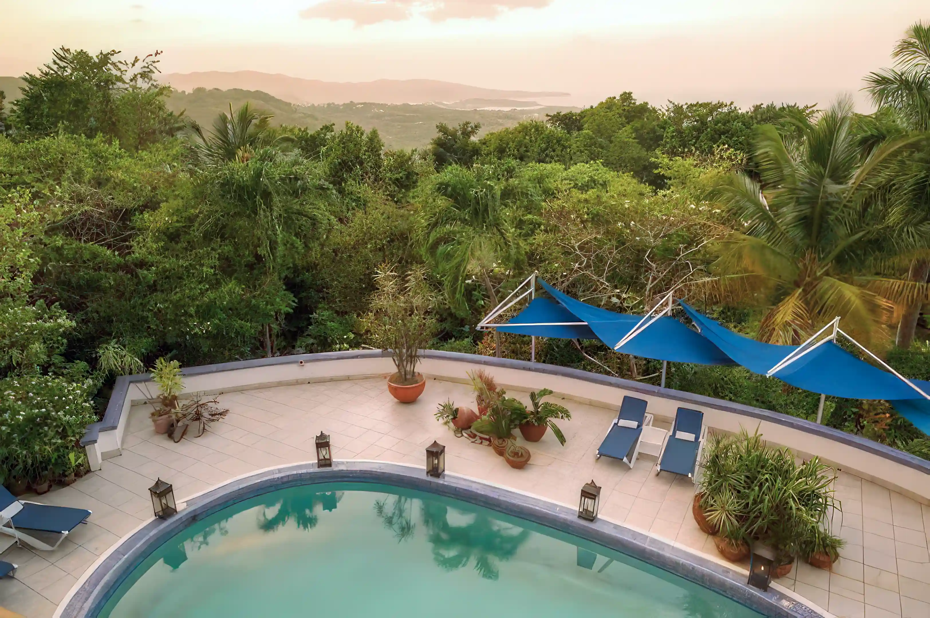 Pool and view
