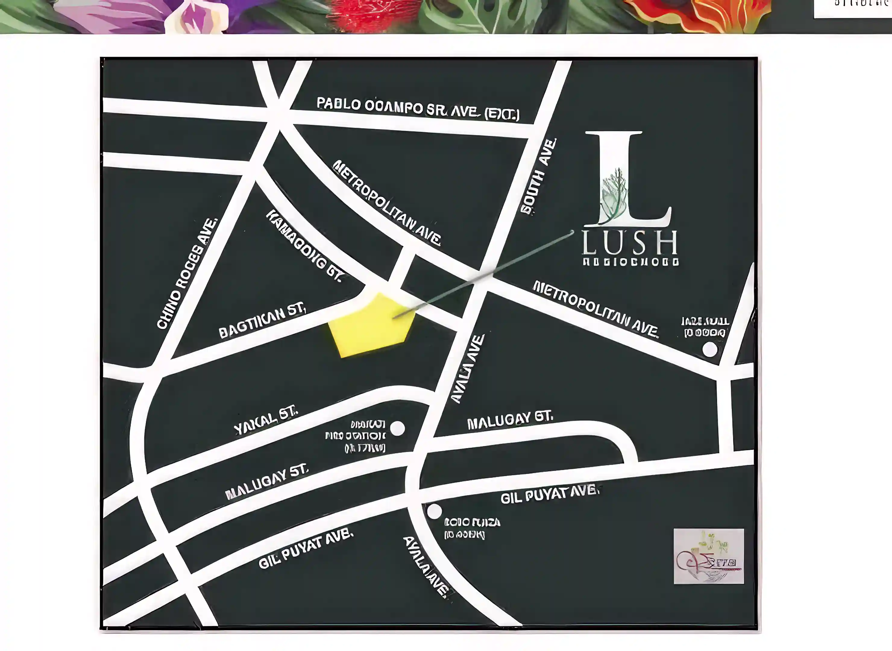 LUSH Residences Vicinity Map