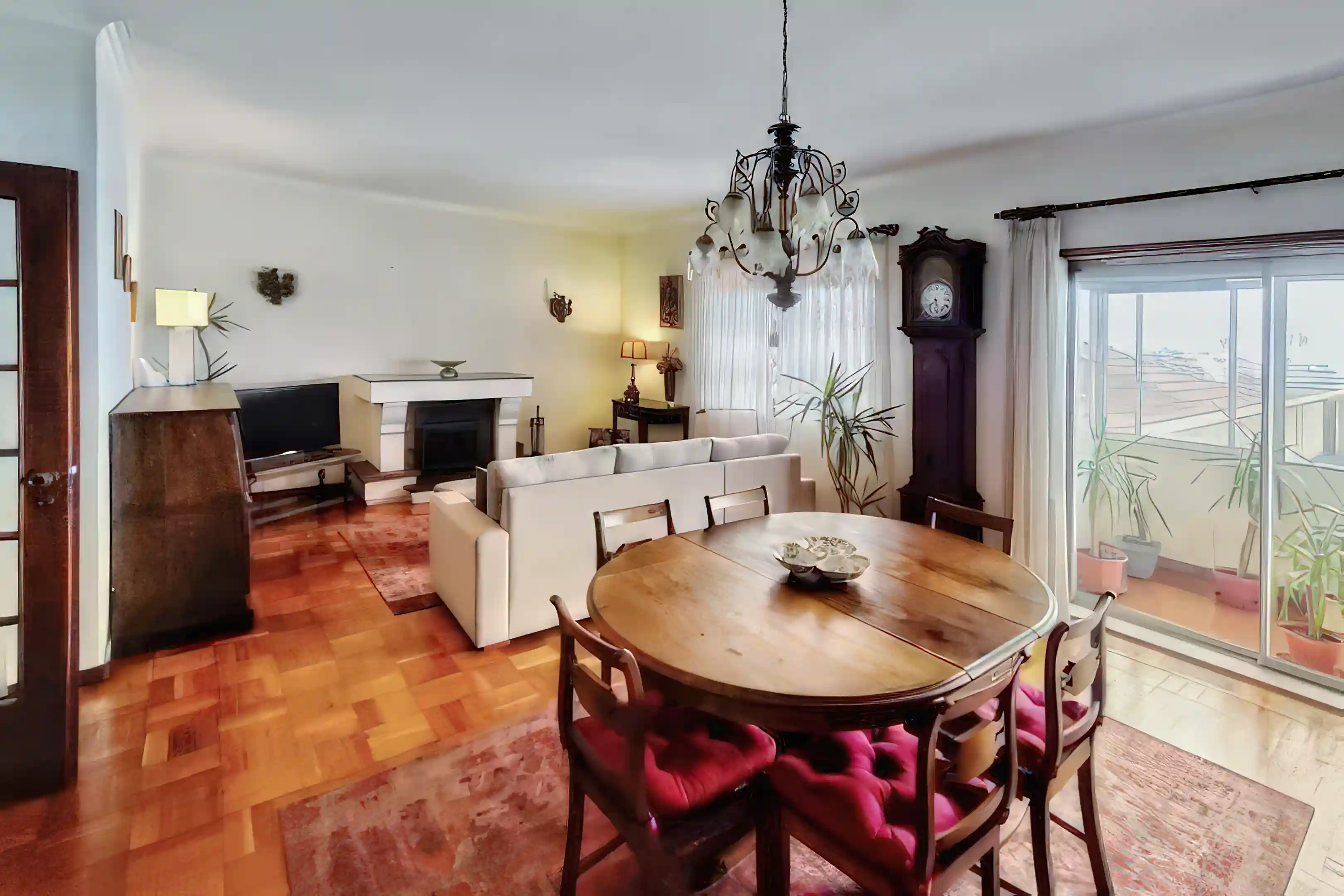 Dining and Living rooms