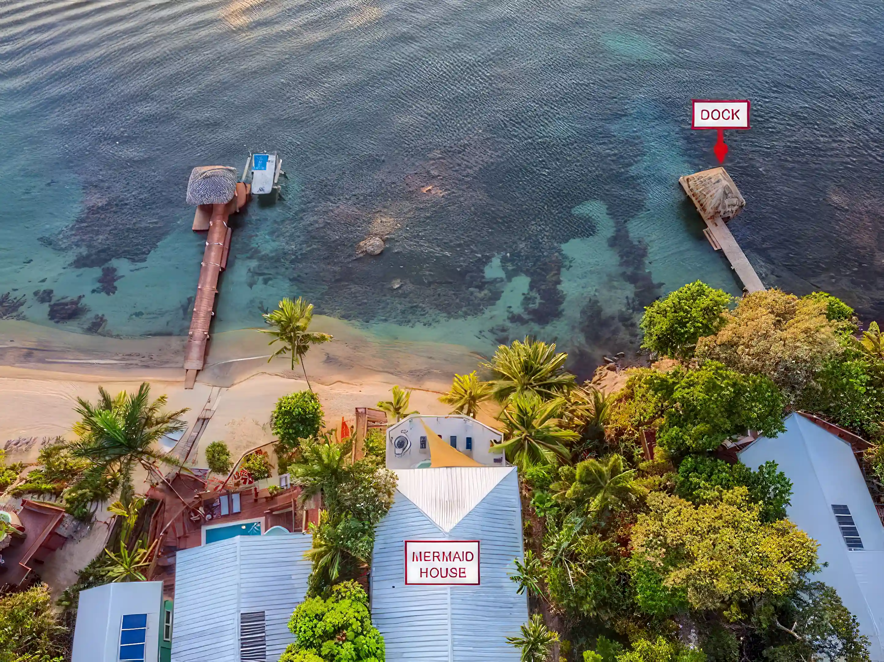 Beachfront Home for Sale in Roatan, Bay Islands, Honduras