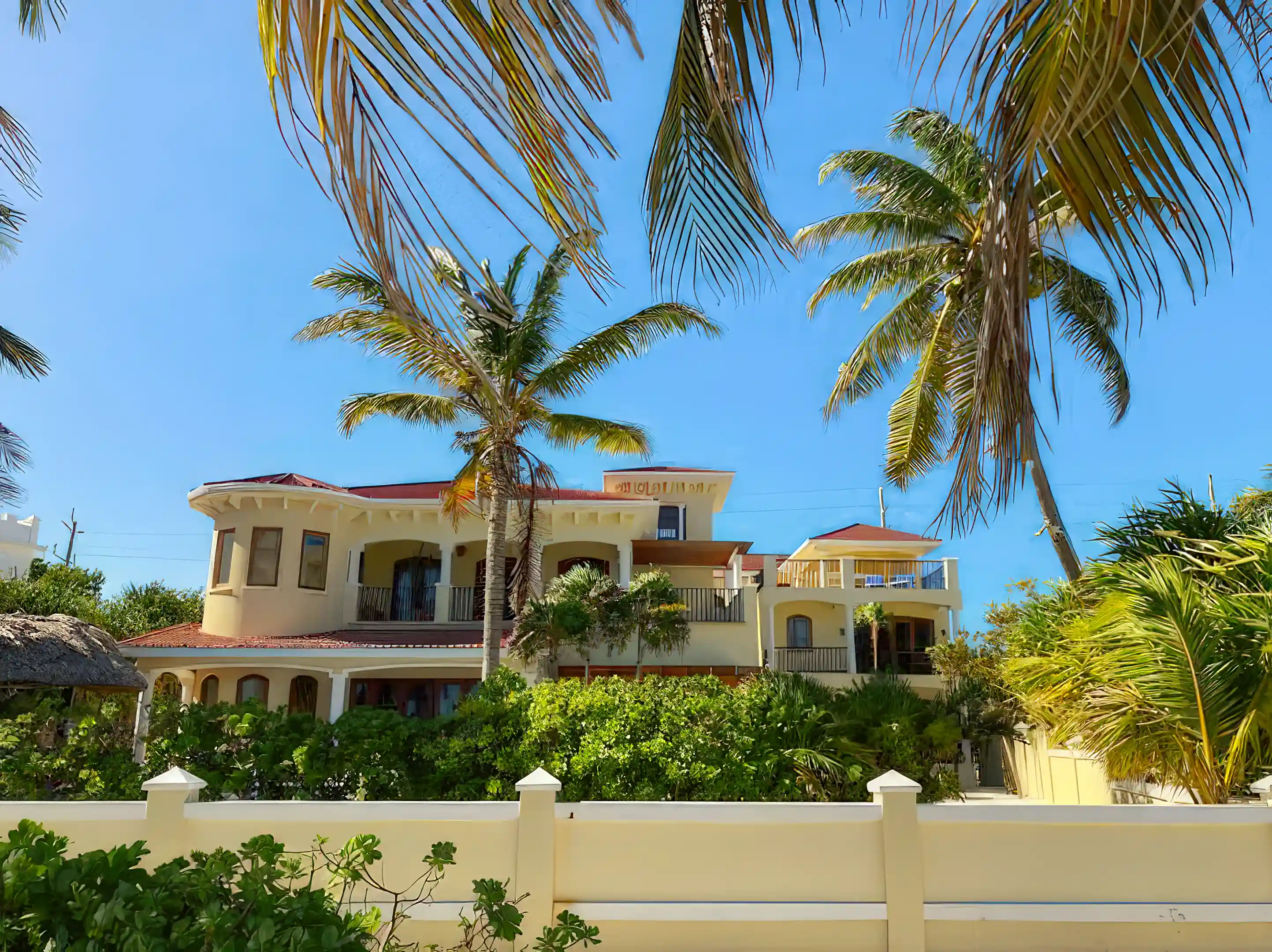 Beautiful oceanfront homes