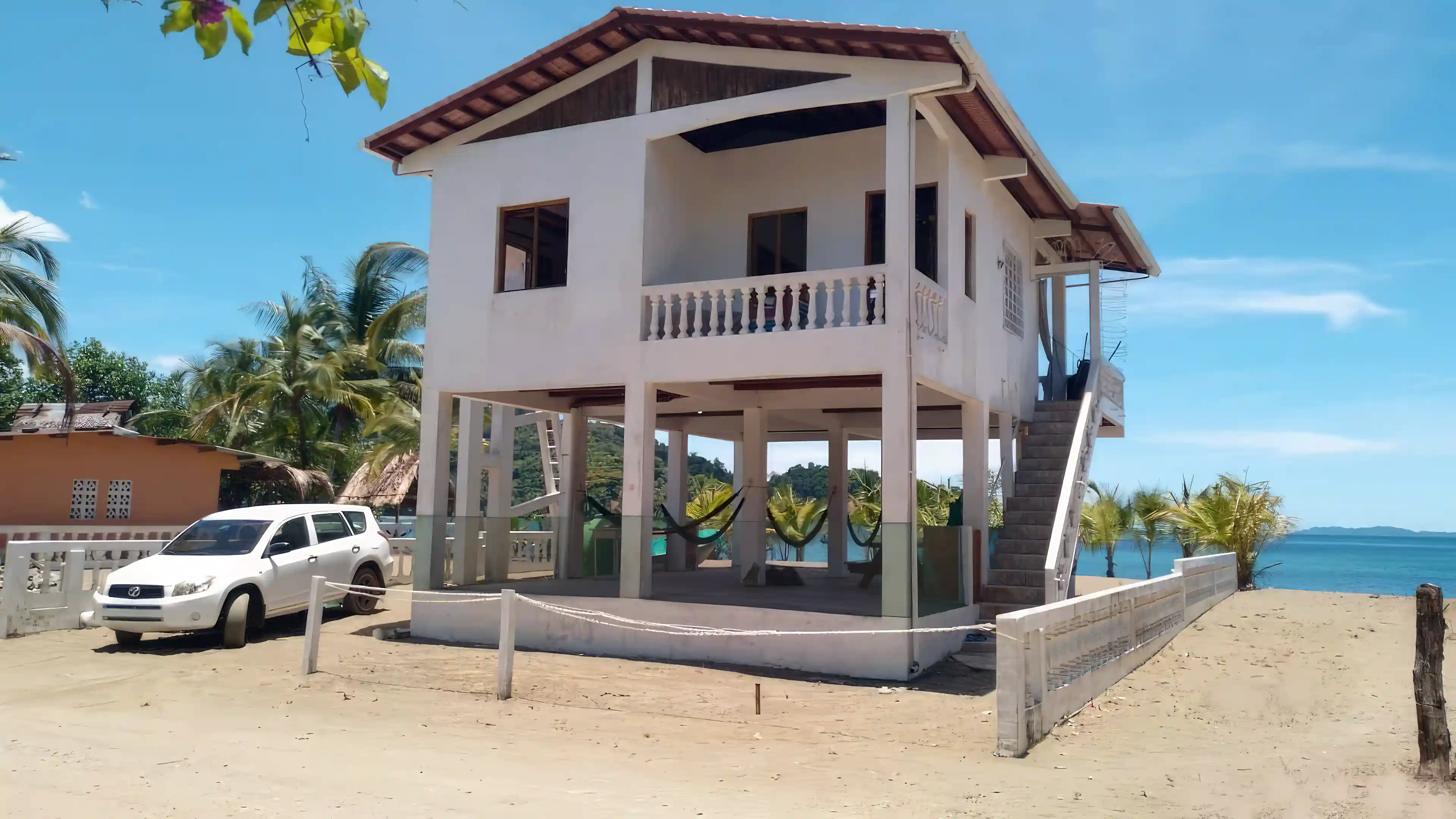 White Sand Beachfront House for Sale and Rent in Veraguas, Panama