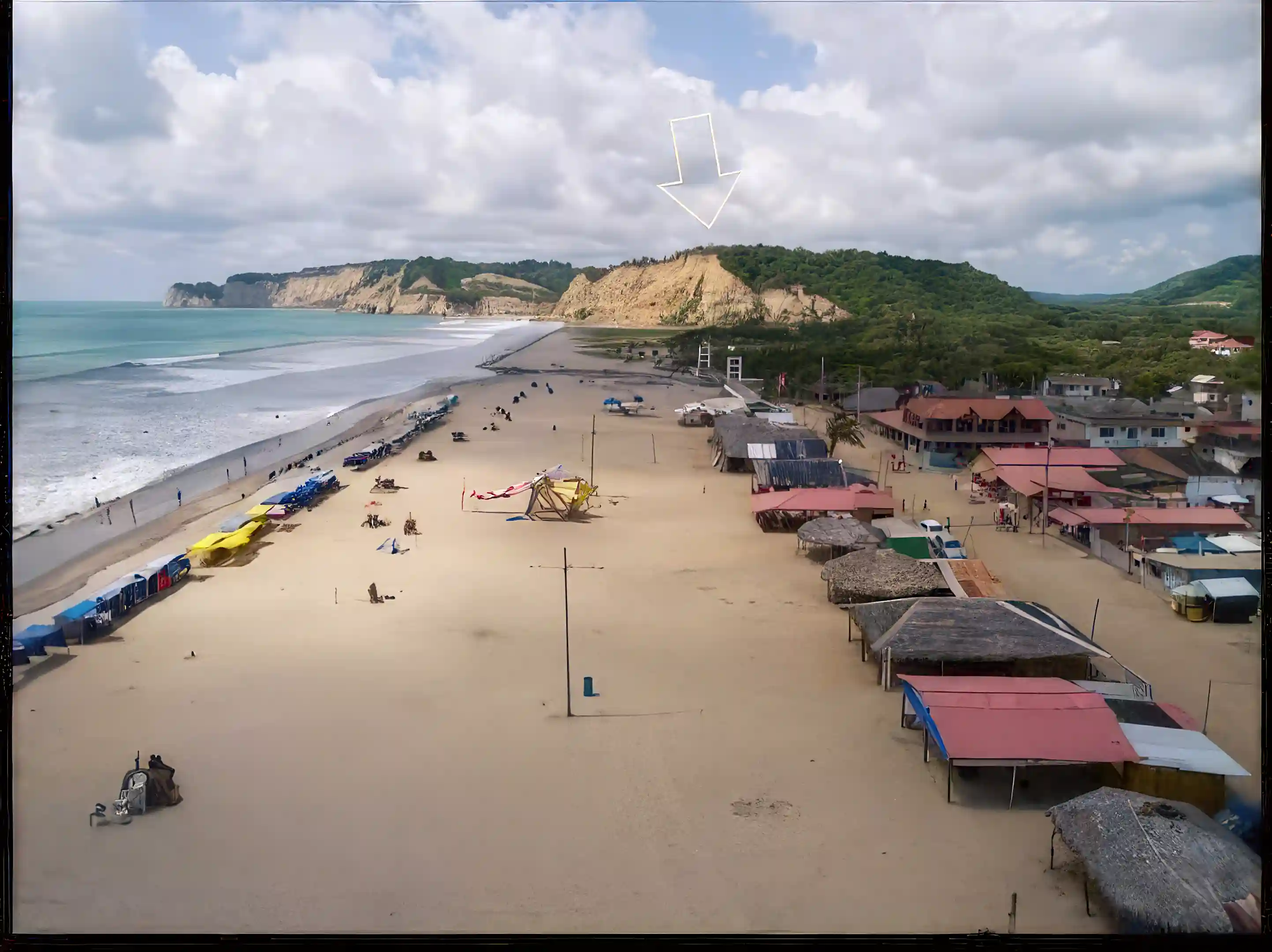 Oceanfront Property for Sale in Canoa, Manabi, Ecuador