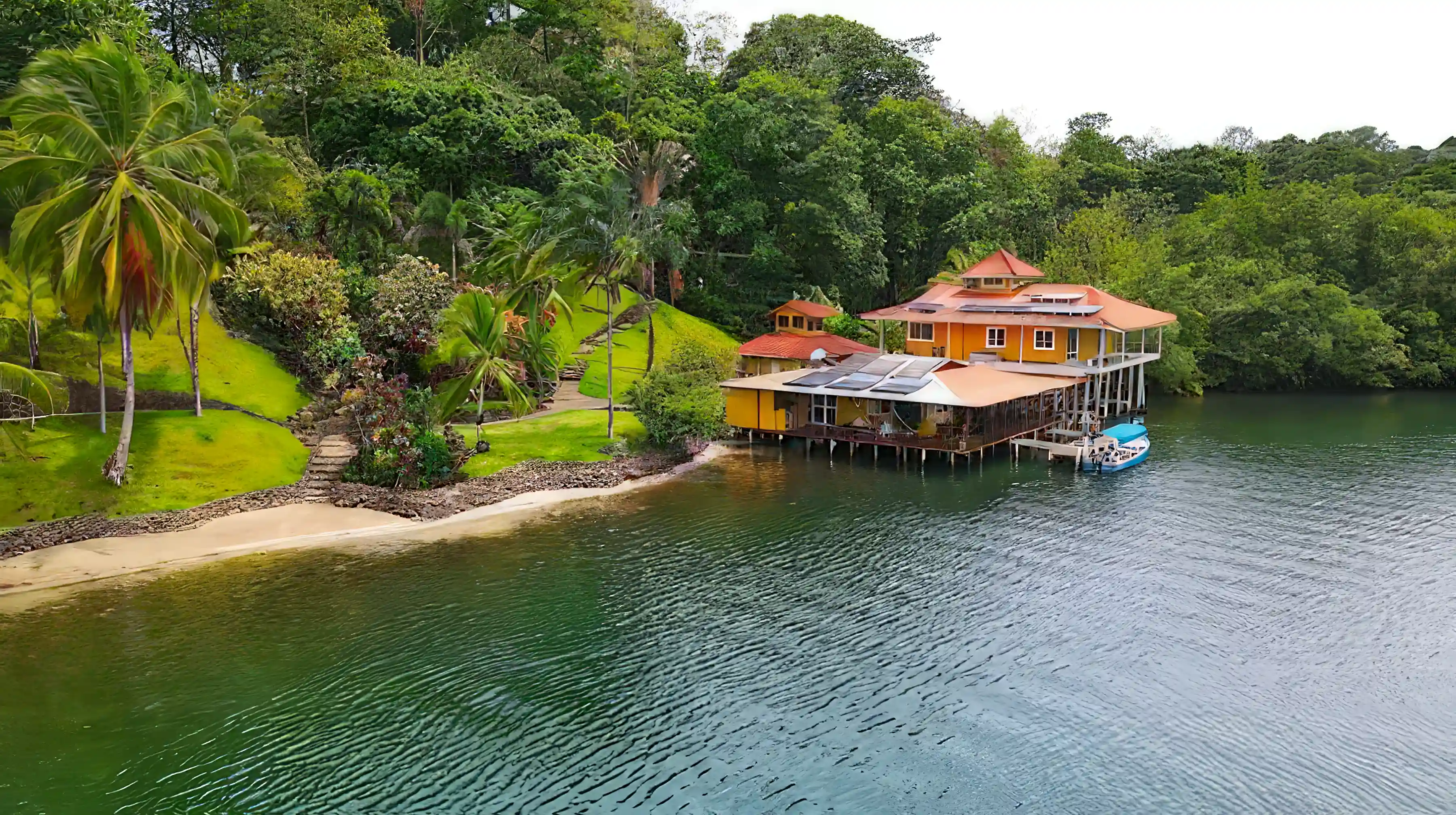 Waterfront Home for Sale in Loma Partida Land, Bocas South Community