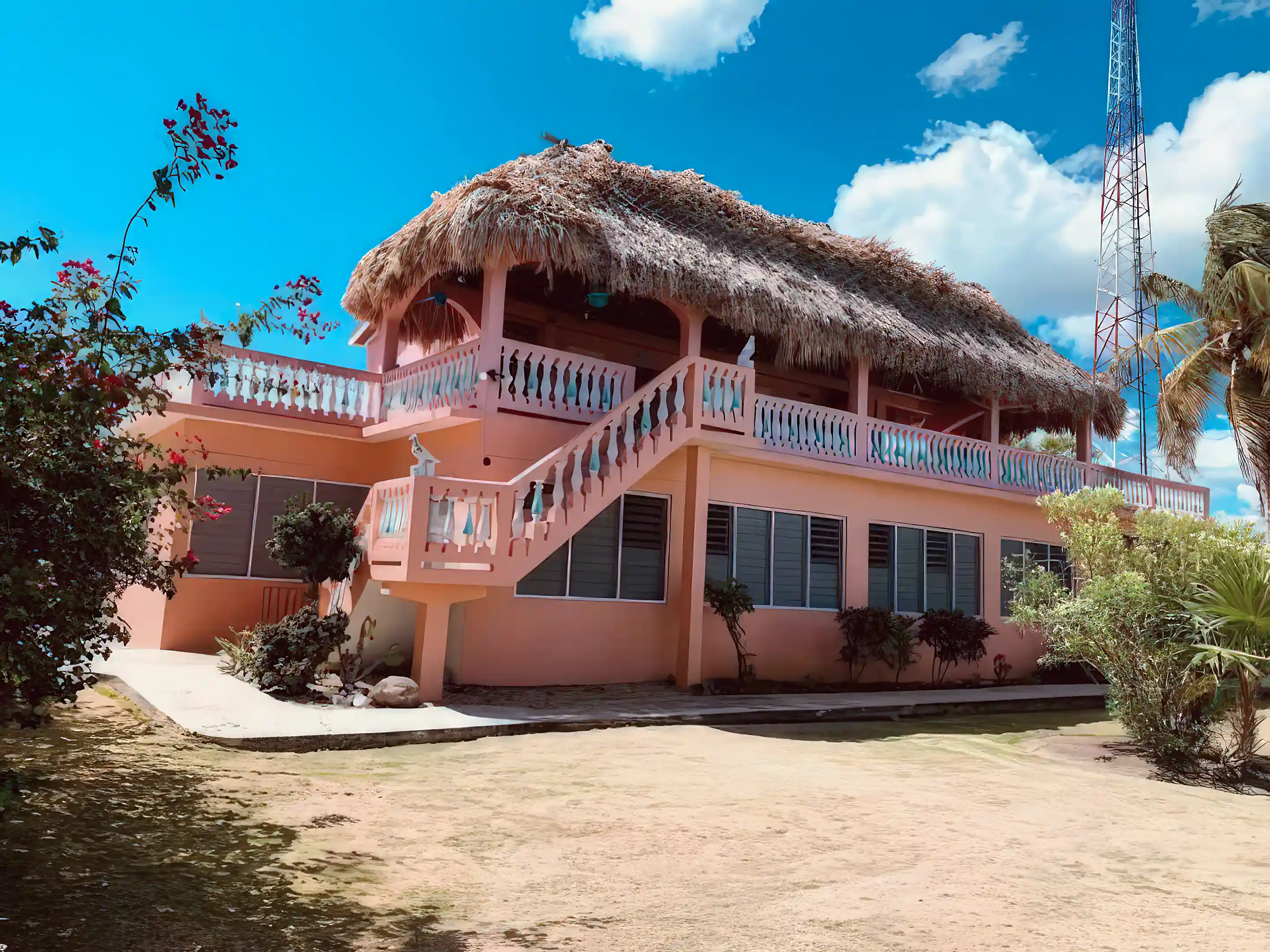 Oceanfront Home for Sale in Sartneja, Corozal District, Belize