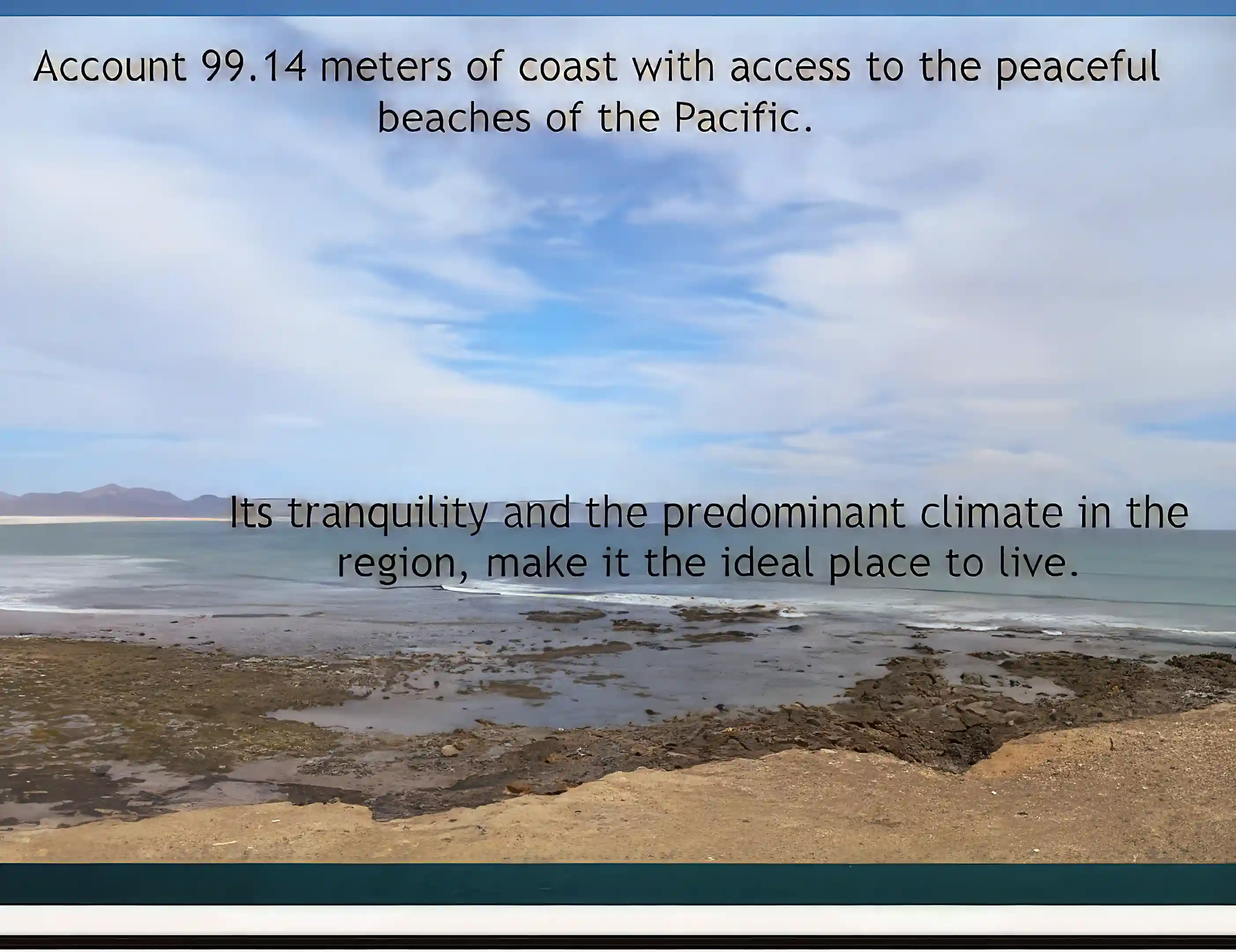 Ocean Front Land for Sale in 0 San Hipolito, Mulege, Baja California Sur, Mexico