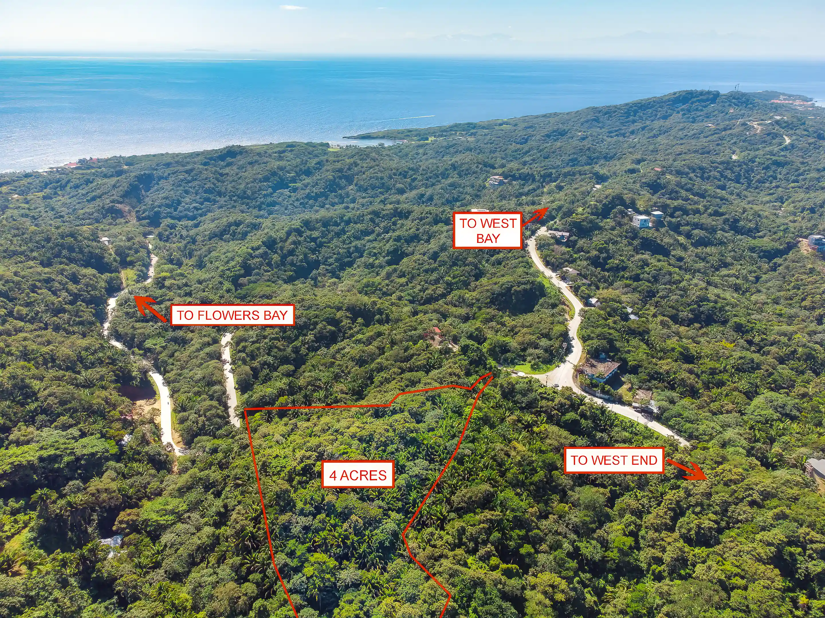 Lot/Land for Sale in Roatan, Bay Islands, Honduras