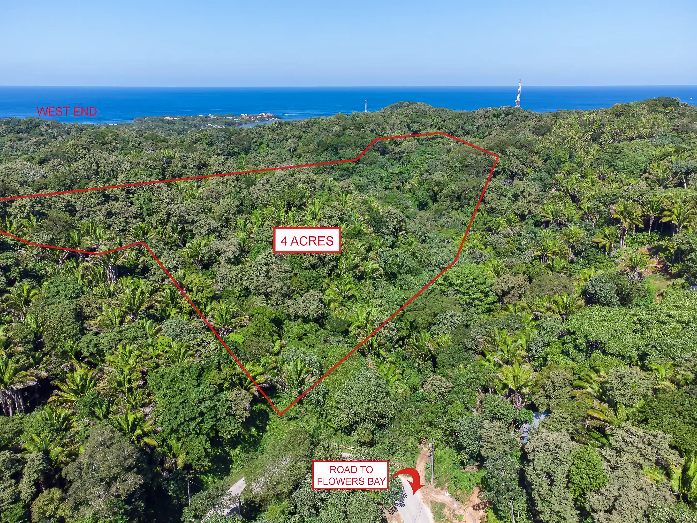 Lot/Land for Sale in Roatan, Bay Islands, Honduras