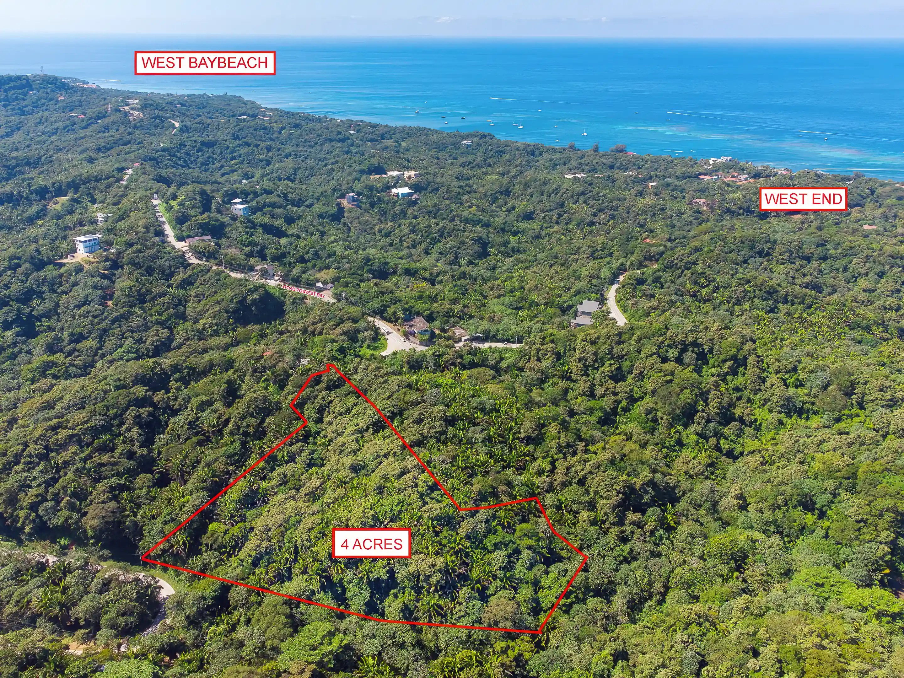 Lot/Land for Sale in Roatan, Bay Islands, Honduras