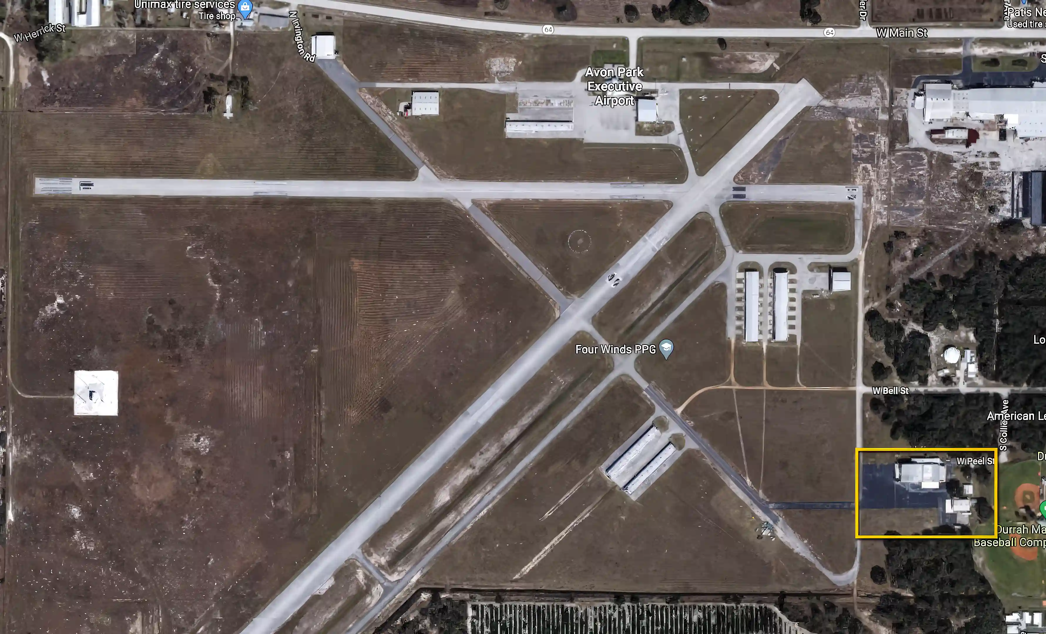 Airport Property for Sale in 1311 Aviation Way, Avon Park, Florida, USA