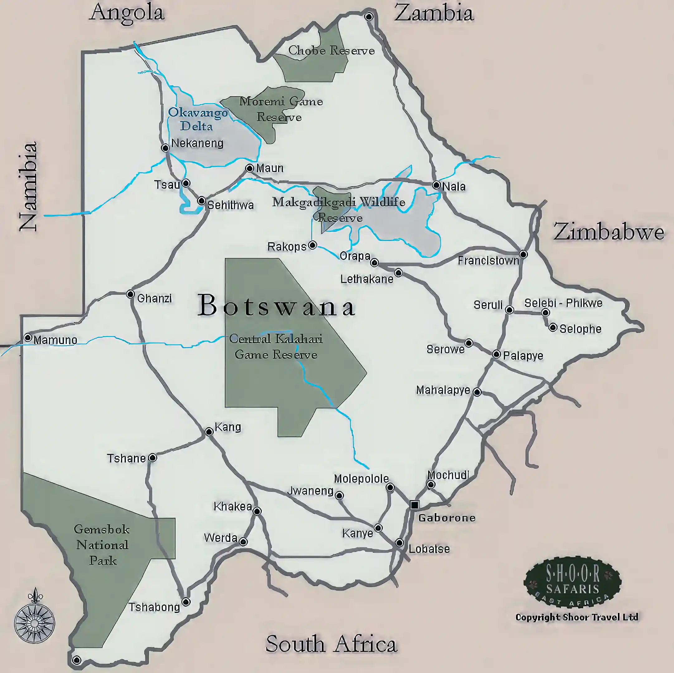Parks in Botswana