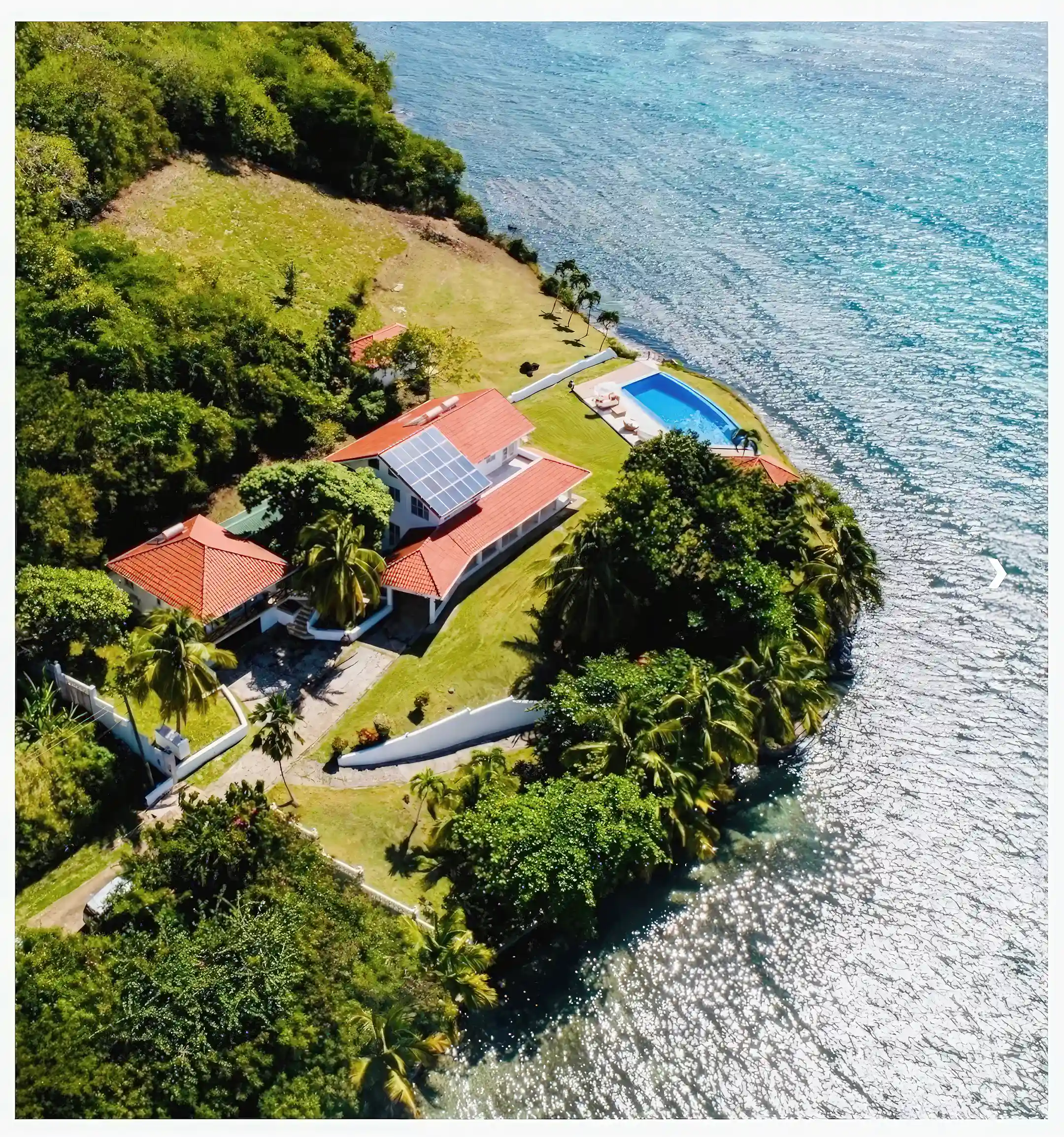 Ocean Front for Sale in Canoe Road, Westerhall, Saint David, Grenada