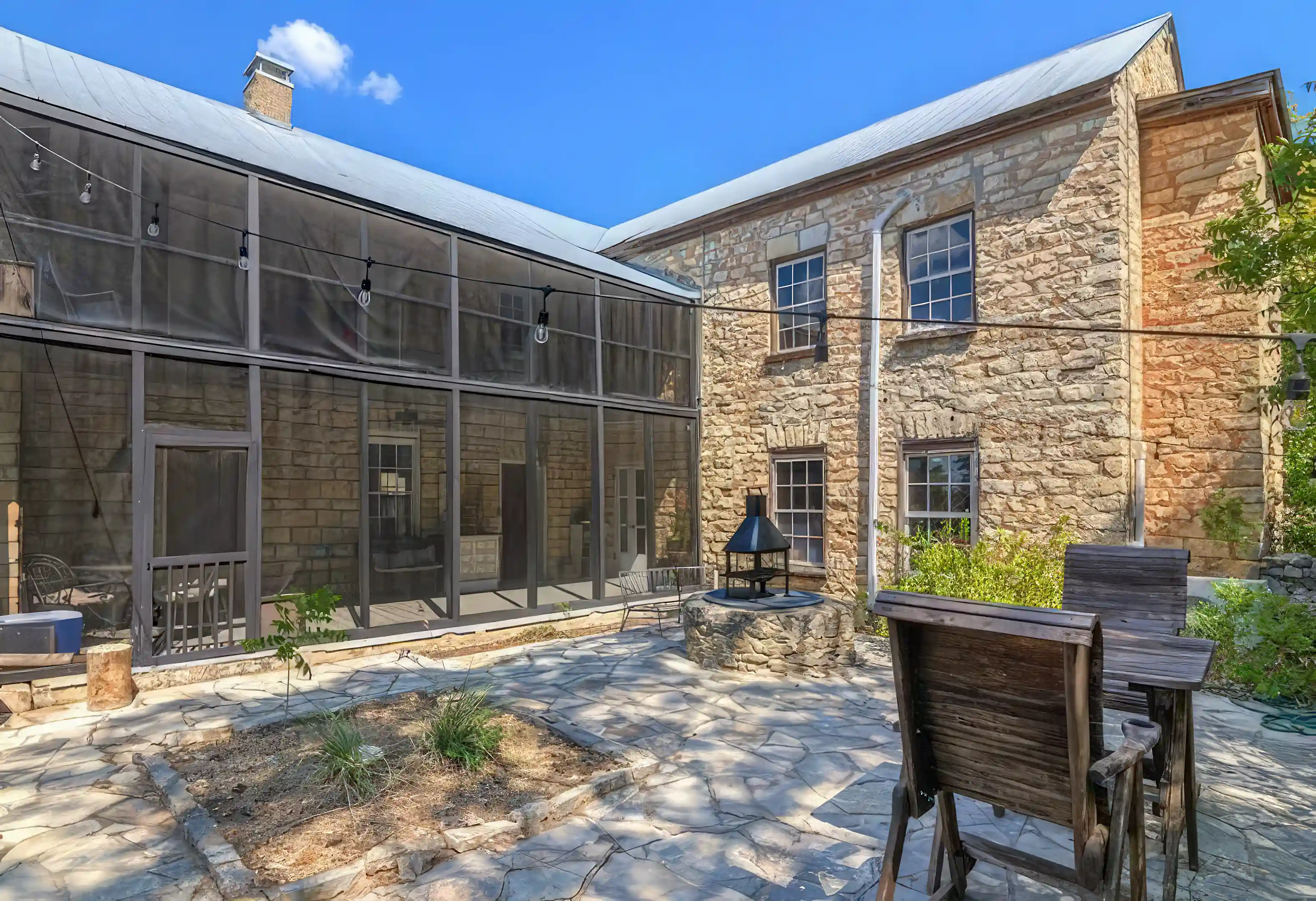 Back patio