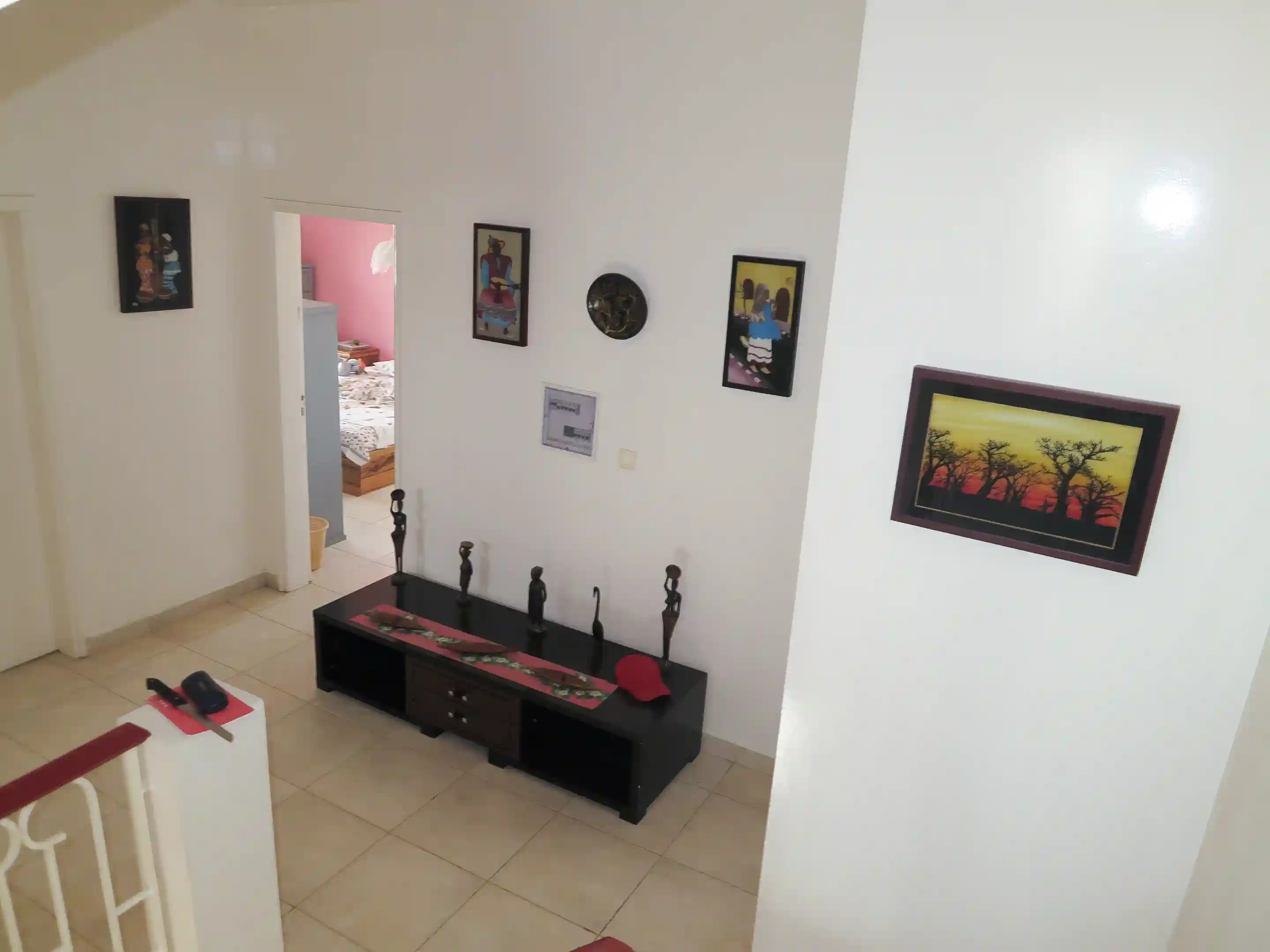Entrance to bedrooms on first floor