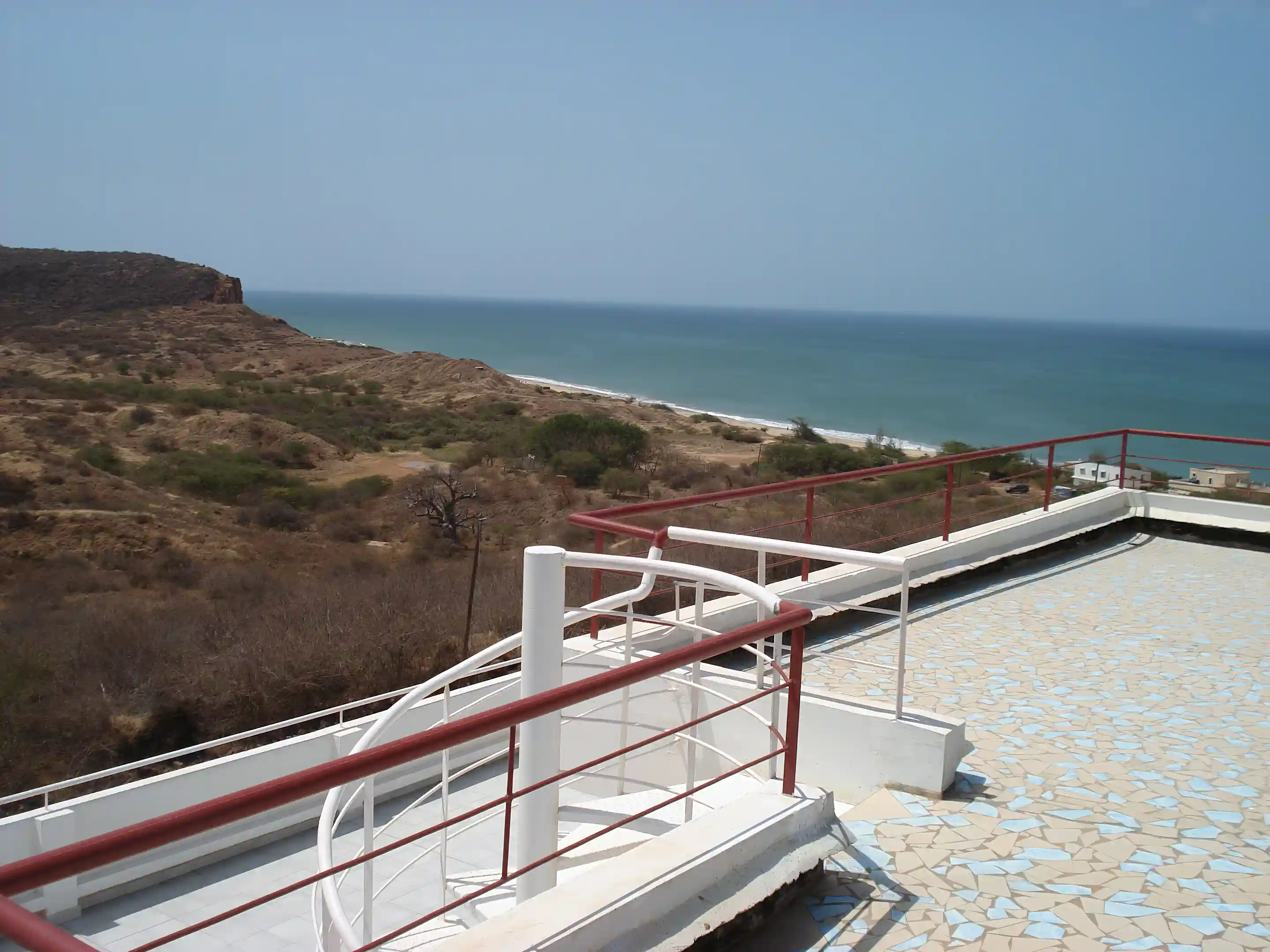 View from top floor.