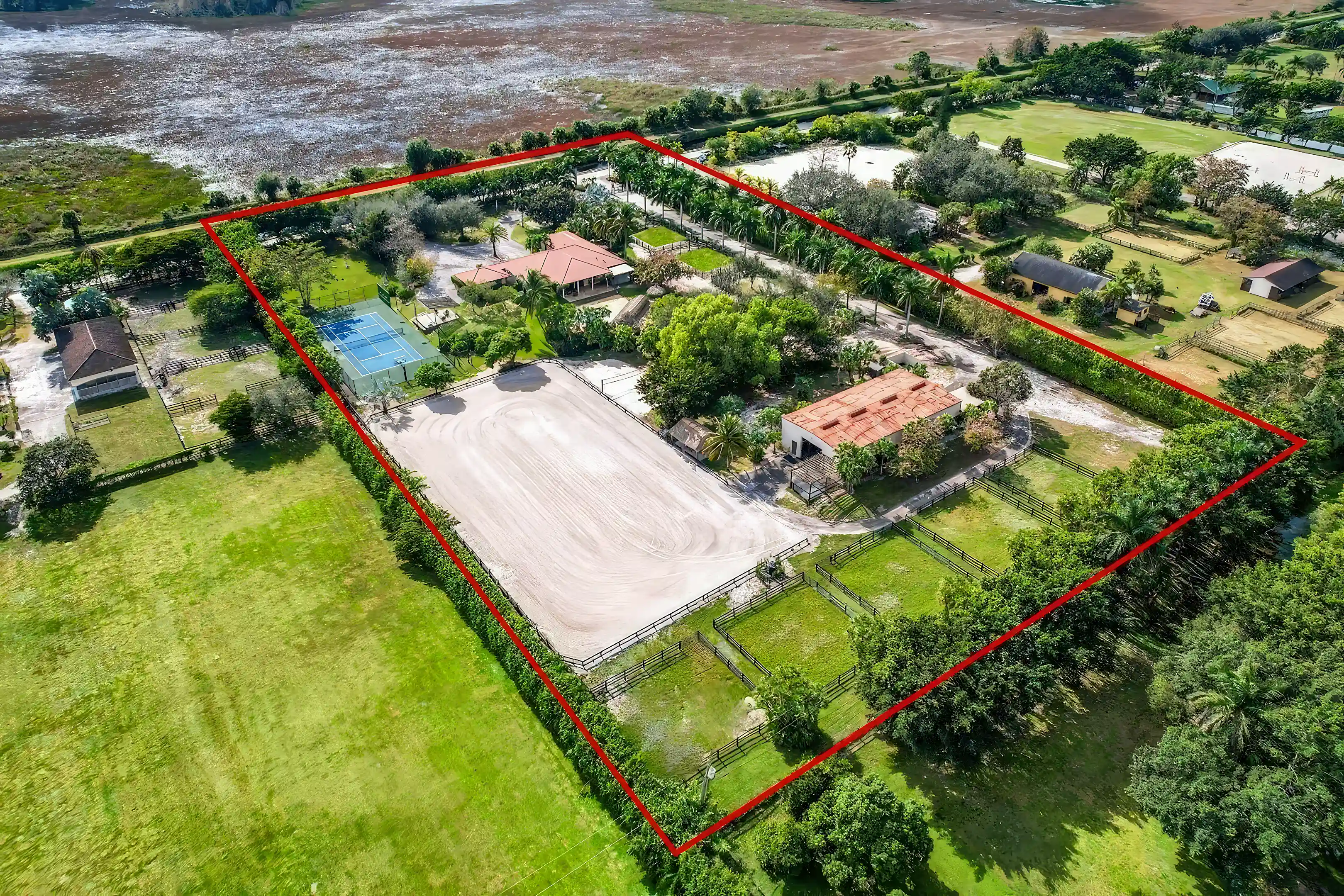 Equestrian Farm for Sale in 13349 60th Street S, Wellinghton, Florida, USA