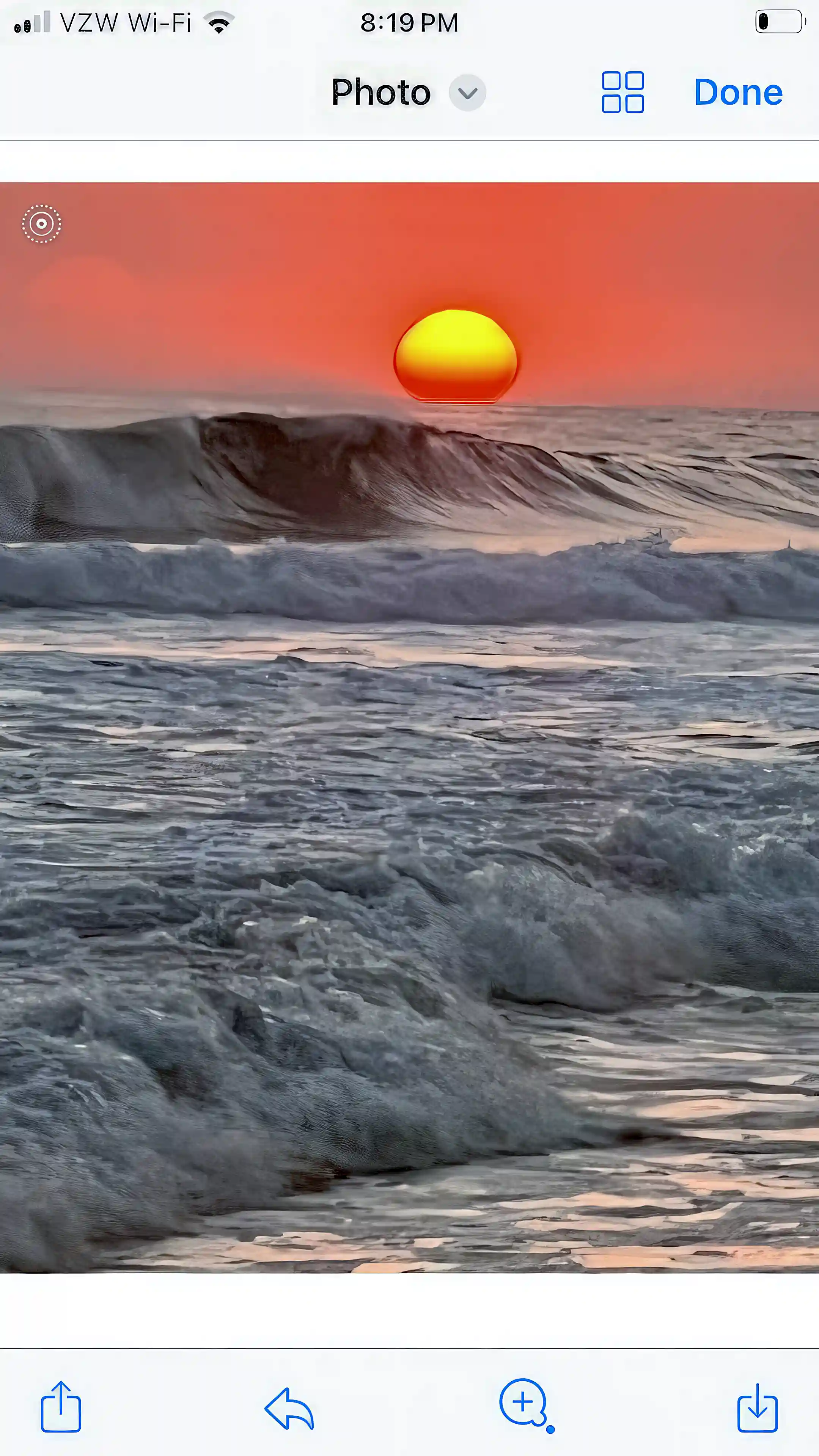 what a sun set