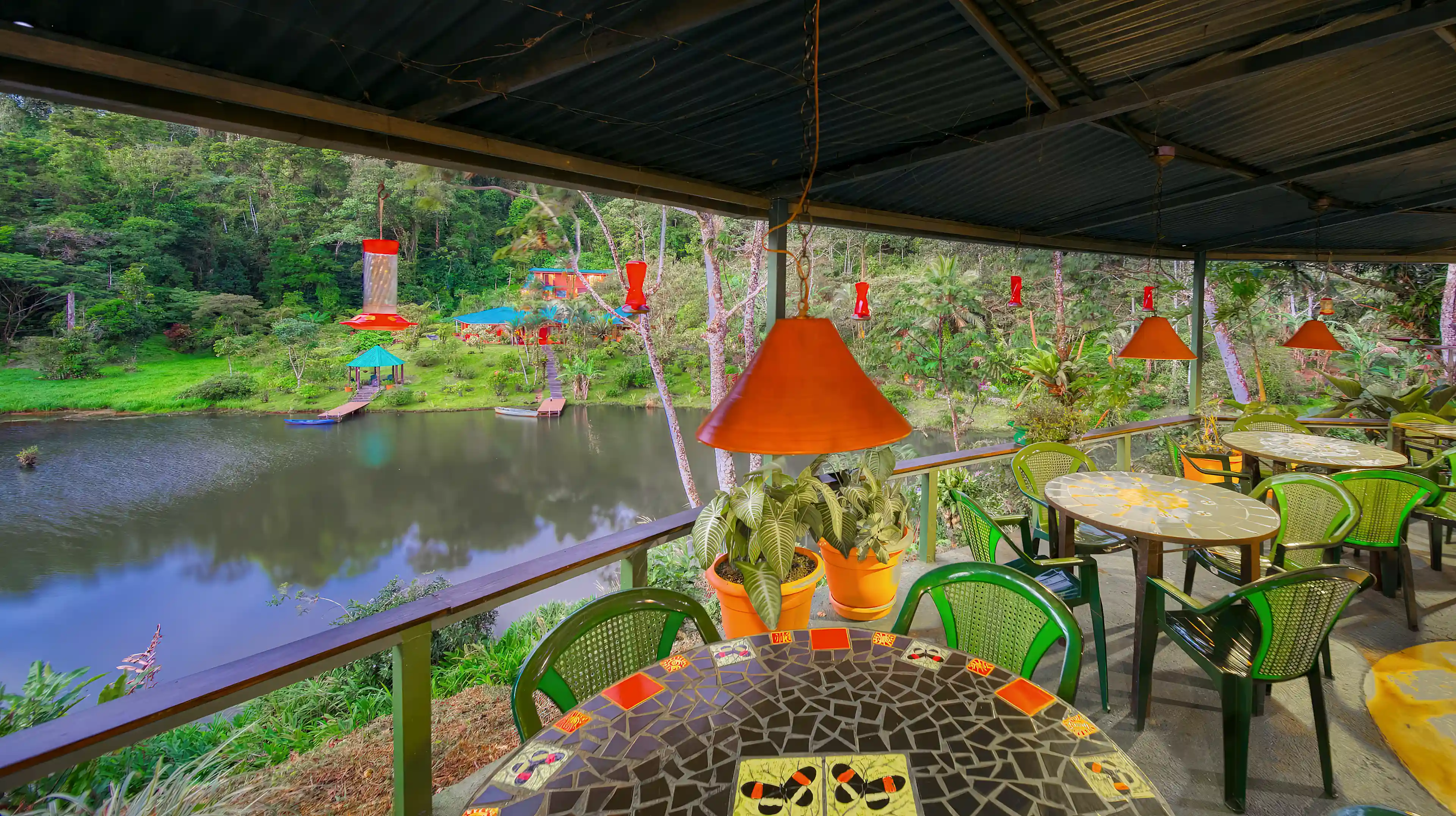 Patio dining