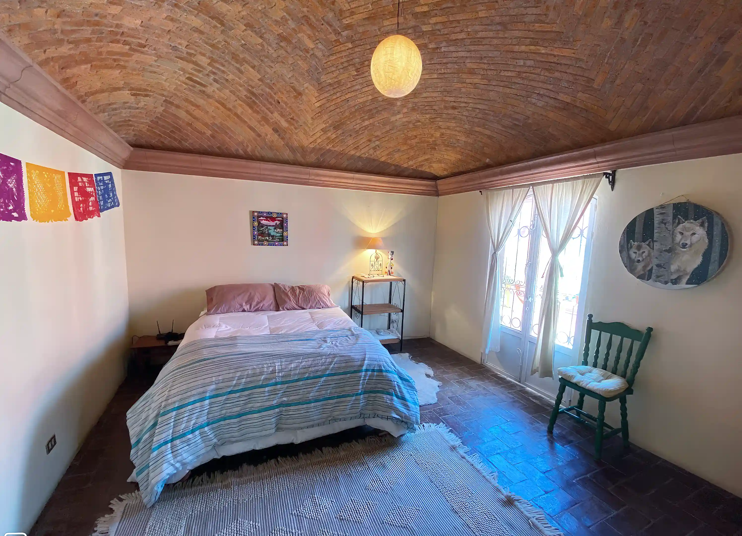 Master Bedroom With Office