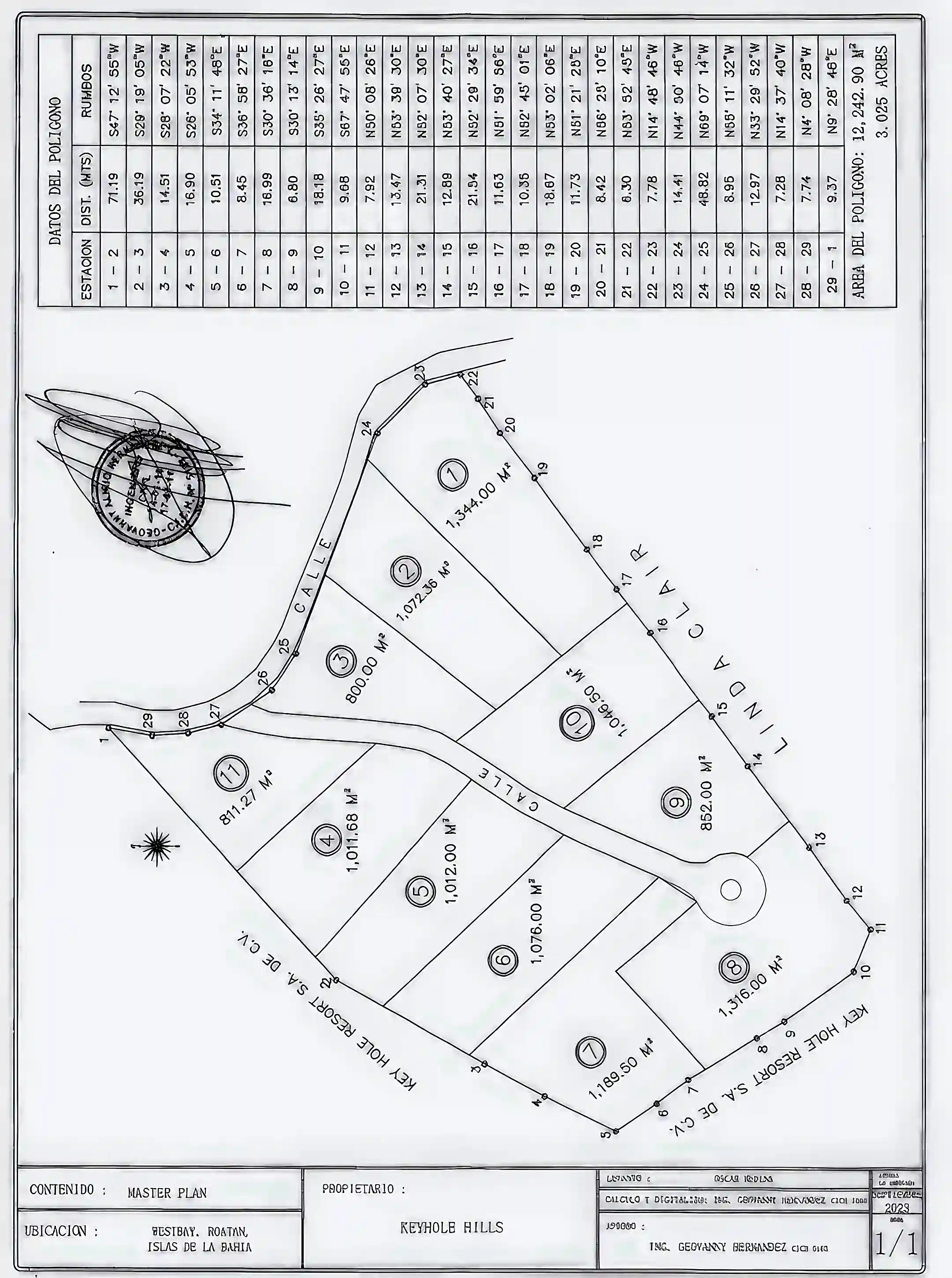Lot for Sale in Roatan, Bay Island, Honduras