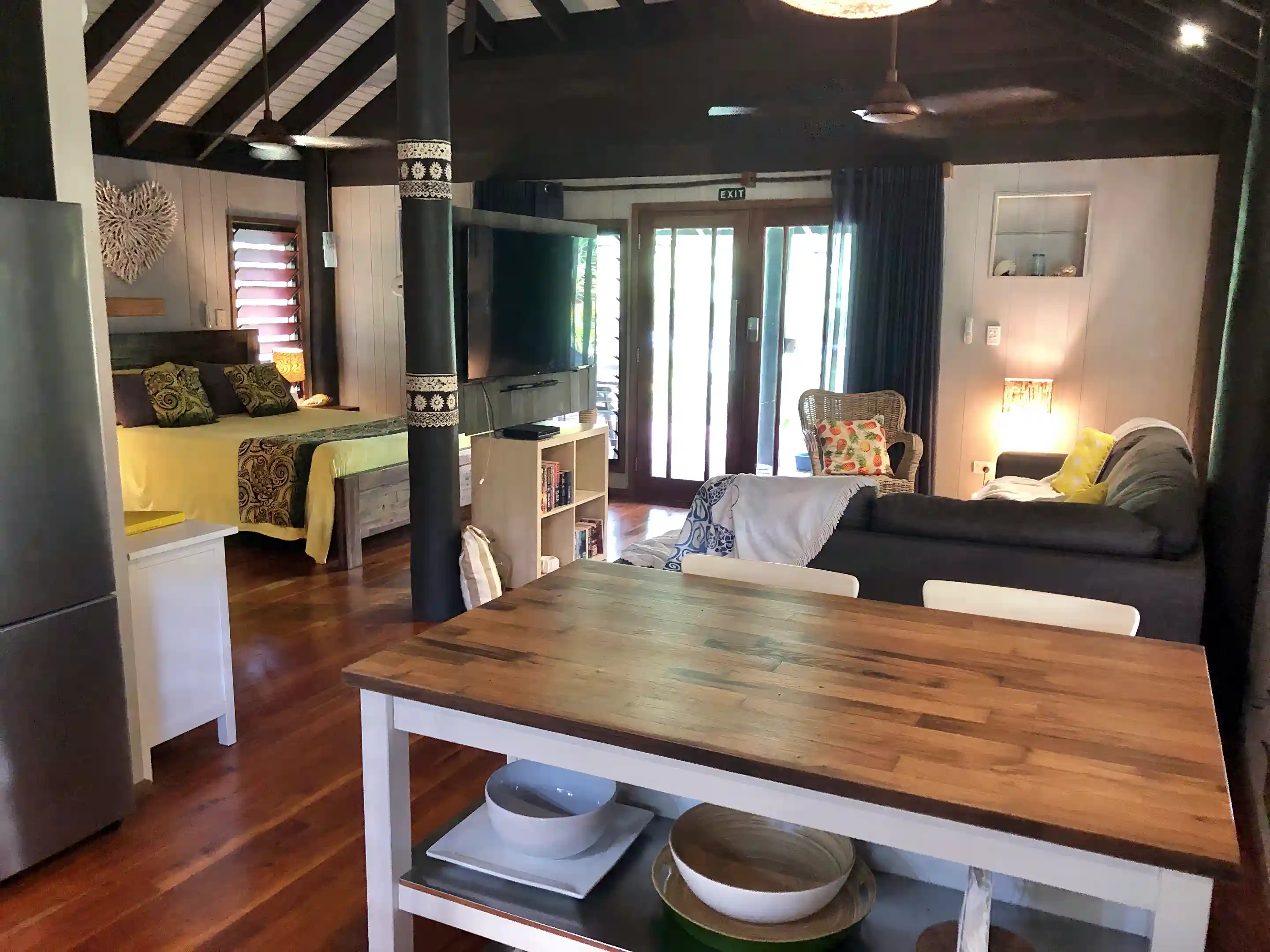 Fully self-contained and spacious interiors