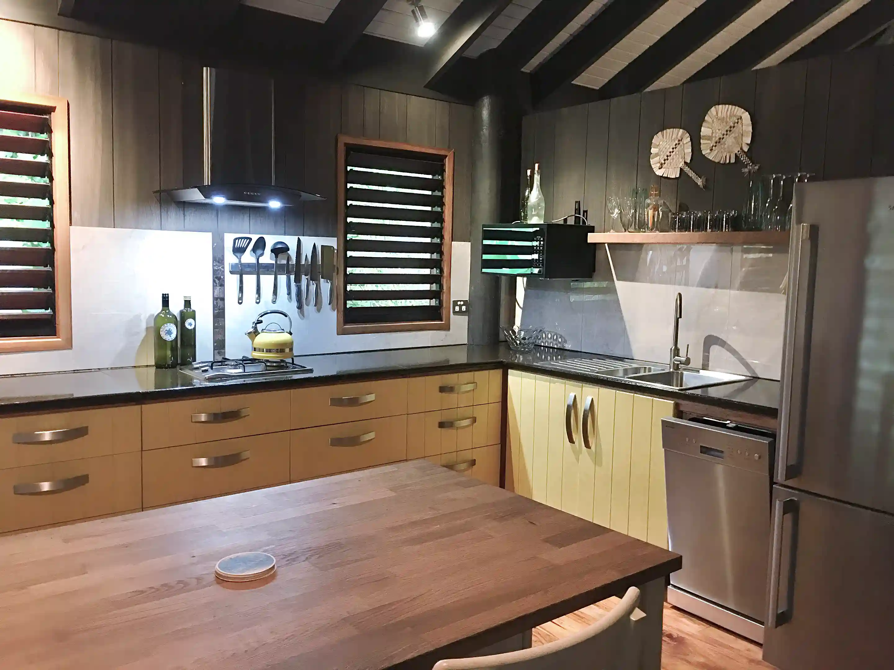 Modern and spacious kitchen with everything for the budding chef