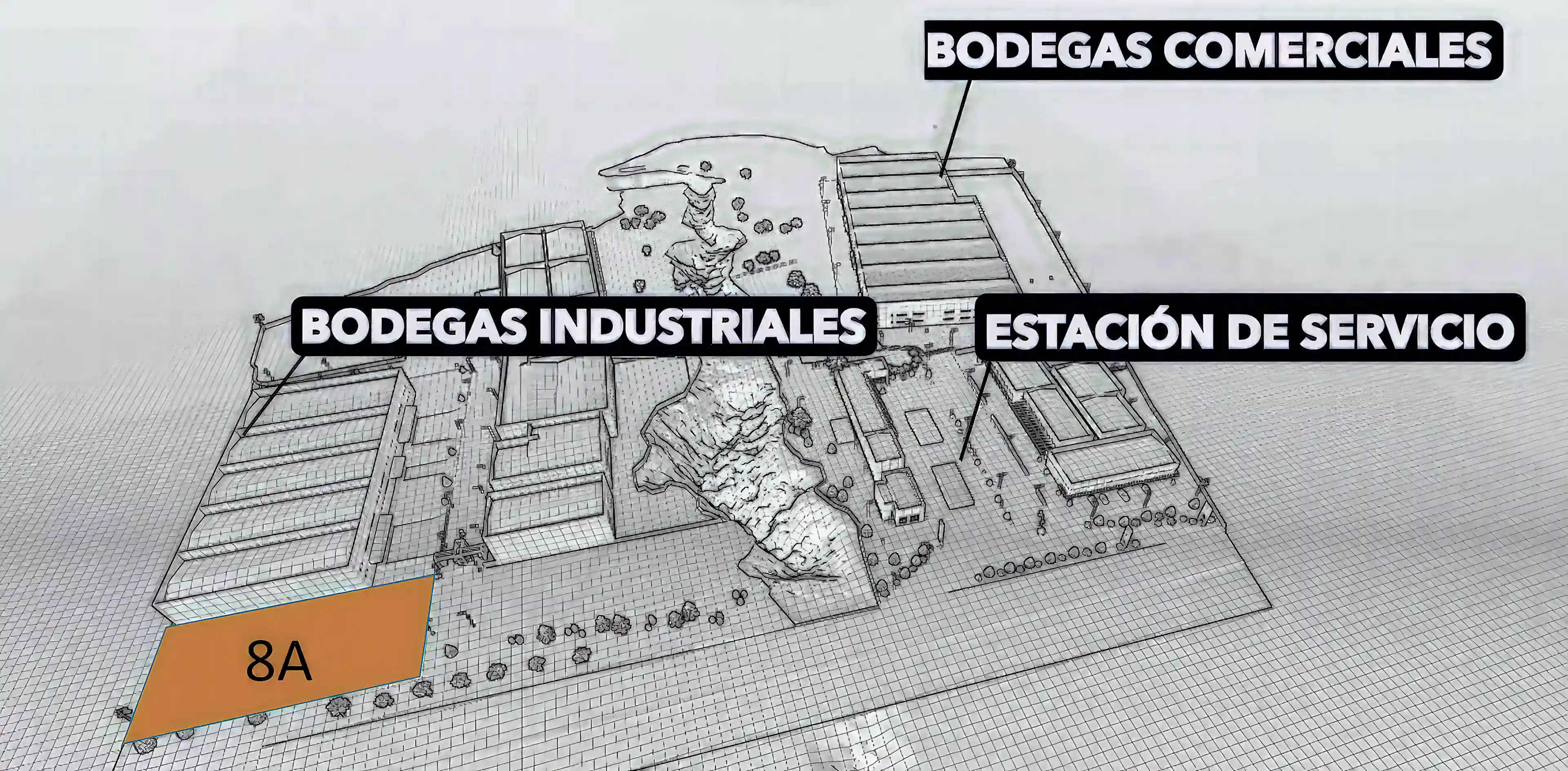 Service station, industrial warehaouse, or commercial warehouse, you decide: Commercial...