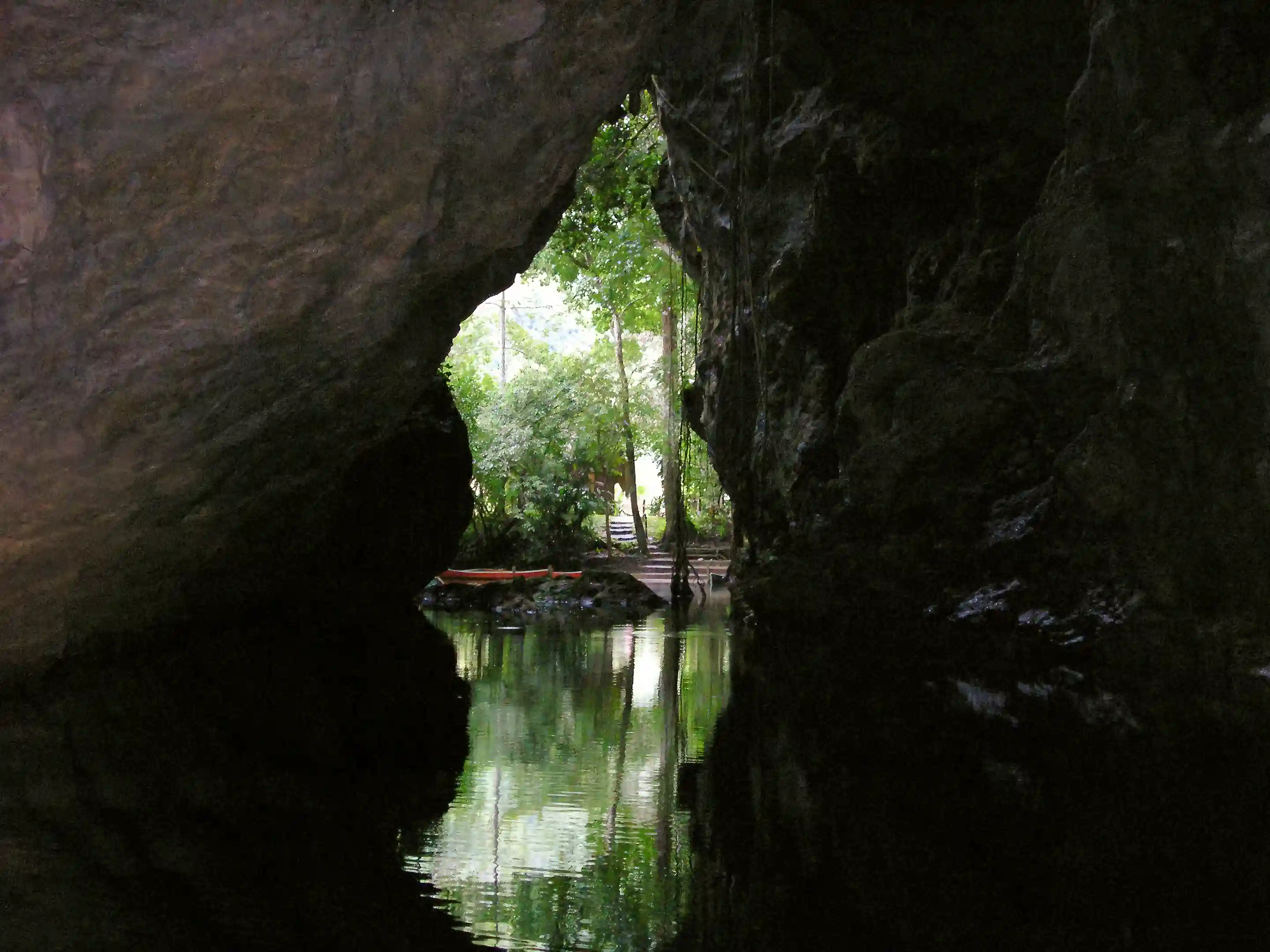 Entrance/Exit to Barton Creek Cave
A Canoeing Adventure